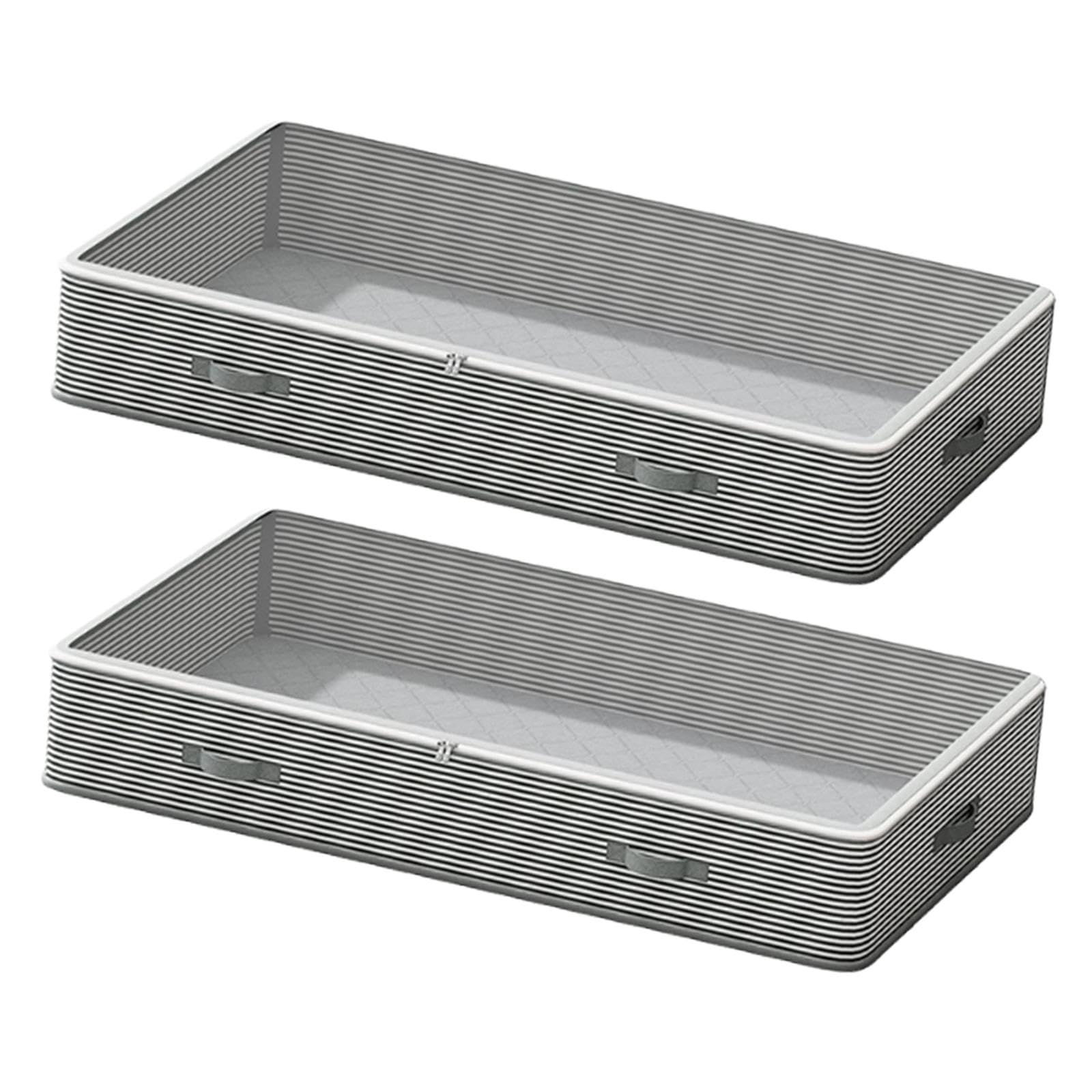 Enakshi Under Bed Storage Container Underbed Storage Bin For Pillows Blanket Bedding 2 Pieces|Home & Garden | Household Supplies