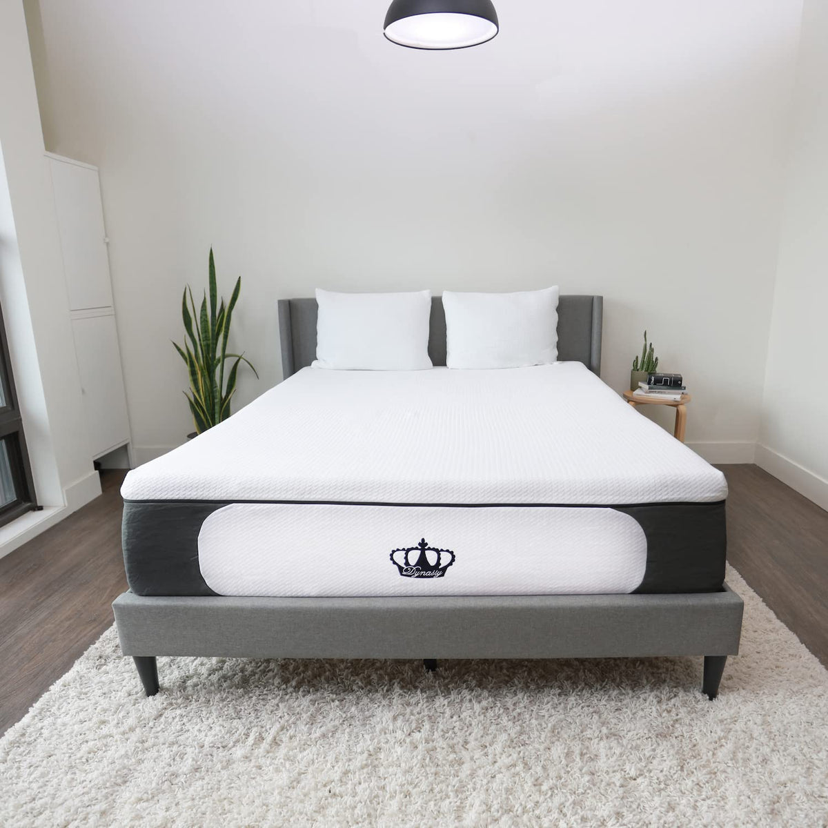 Dynastymattress Queen Mattress 14.5    Inch Coolbreeze Plush Medium-Soft Gel Memory Foam Mattress Bed, Queen Size 60X80 (Usa Mad