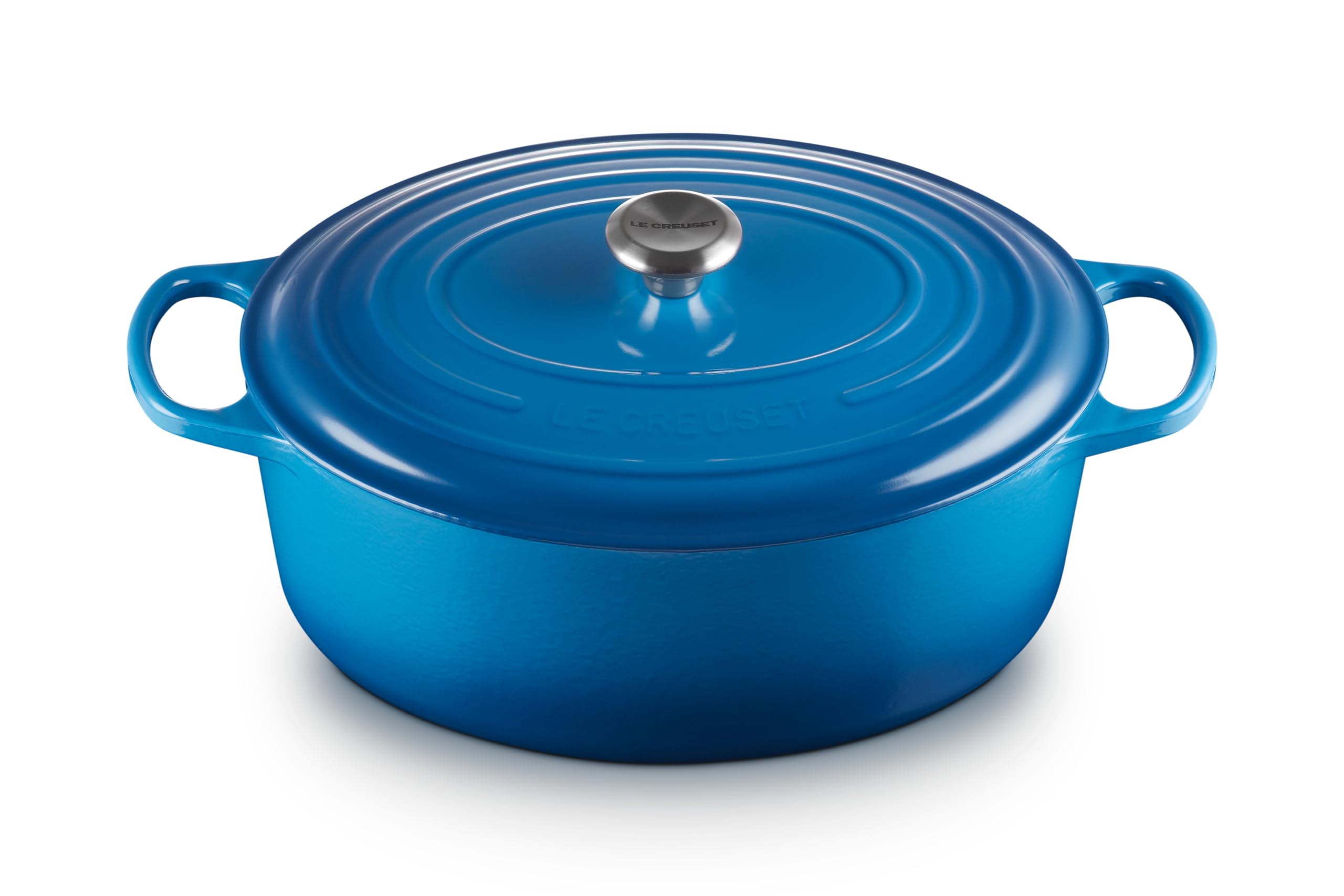 Le Creuset Enameled Cast Iron Signature Oval Dutch Oven, 9.5 Qt., Marseille
