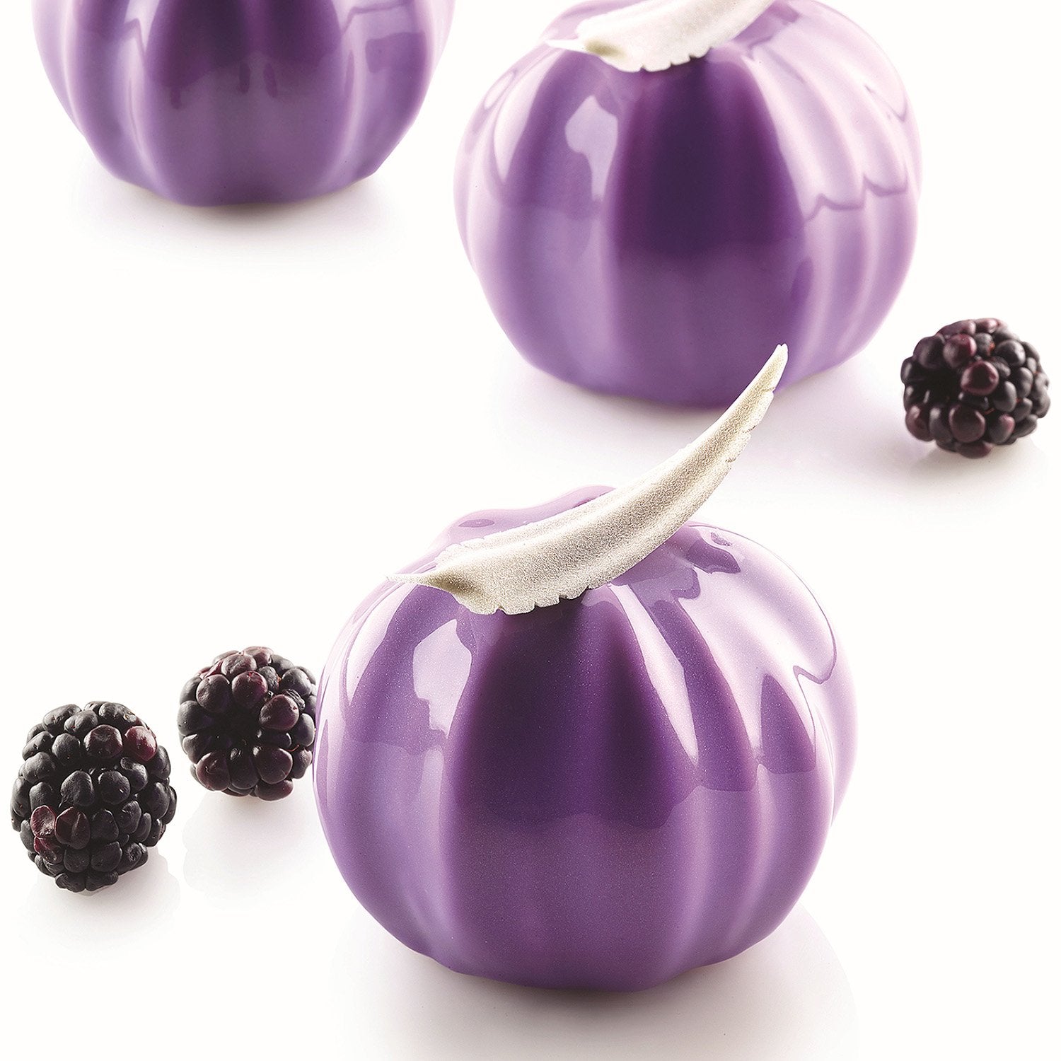 Silikomart ''Bloom 120'' Silicone Mold With 6 Cavities, Each 2.67 Inch Diameter X 2.04 Inch High