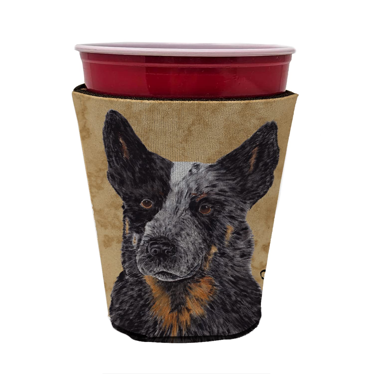 Australian Cattle Dog Red Solo Cup Beverage Insulator Hugger