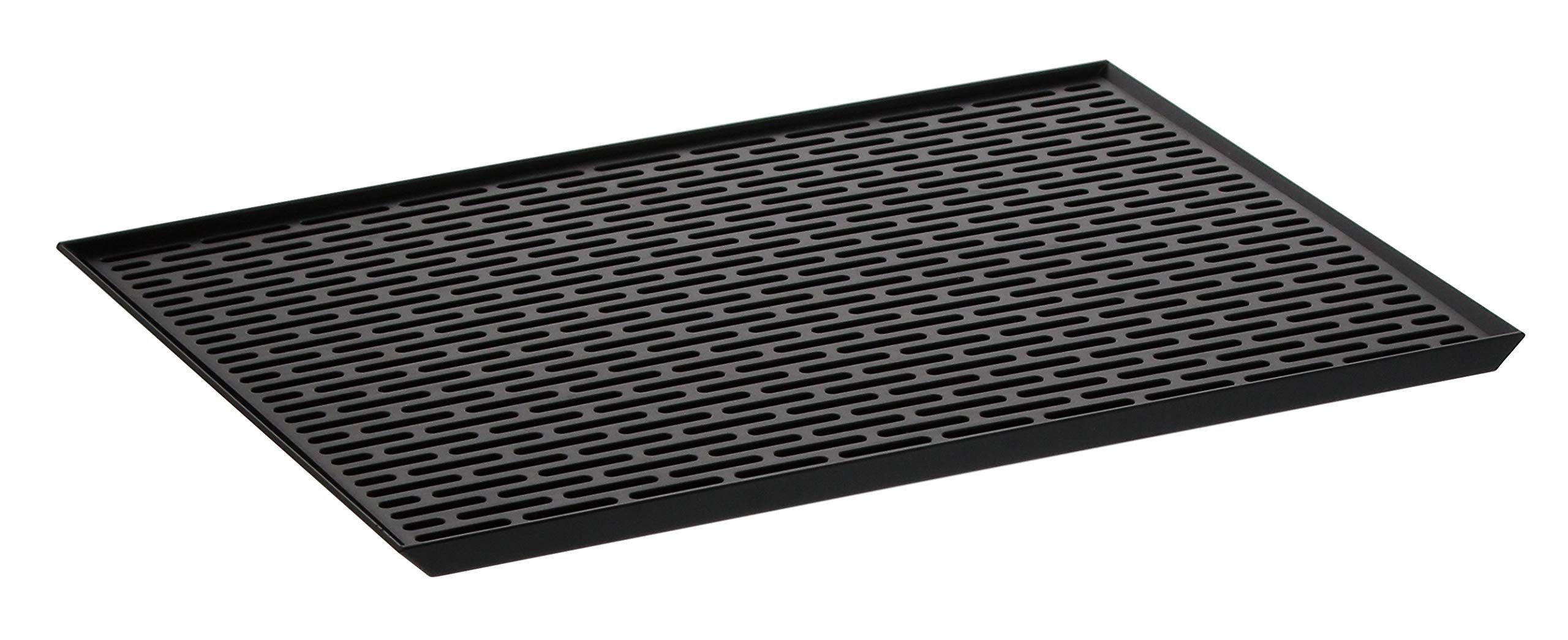 Yamazaki Home Tower Sink-Side Draining Mat - Kitchen Dish Rack Tray Drainer