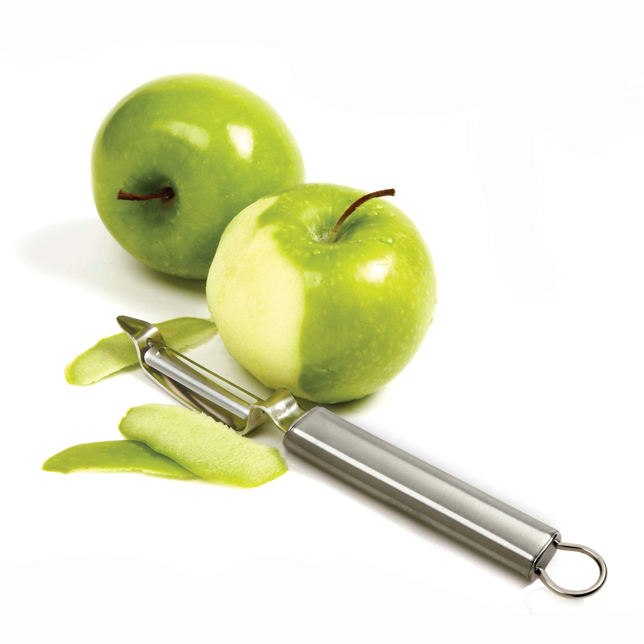 Norpro Stainless Steel Peeler  One Size  Silver