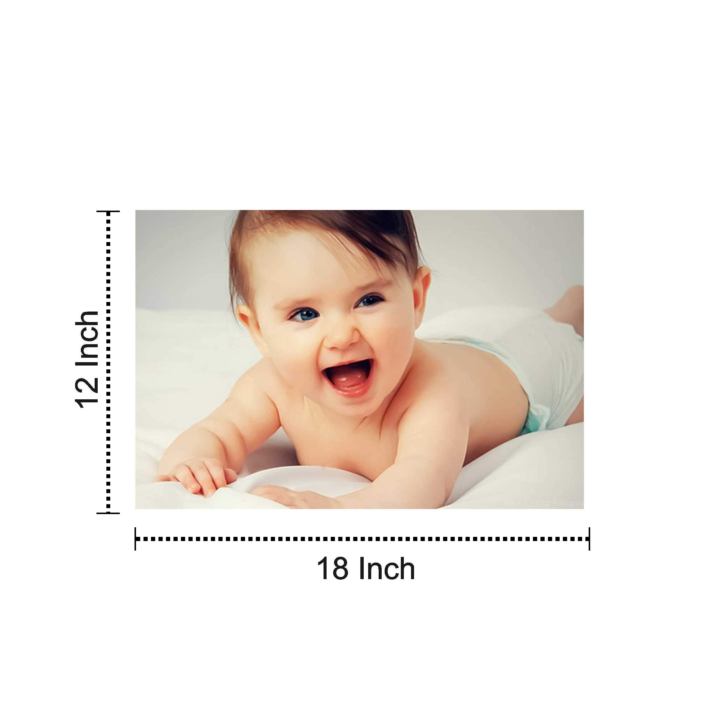 Kartmen Wood Bamboo Children Wall Poster (Multicolour, 12X18 Inch)