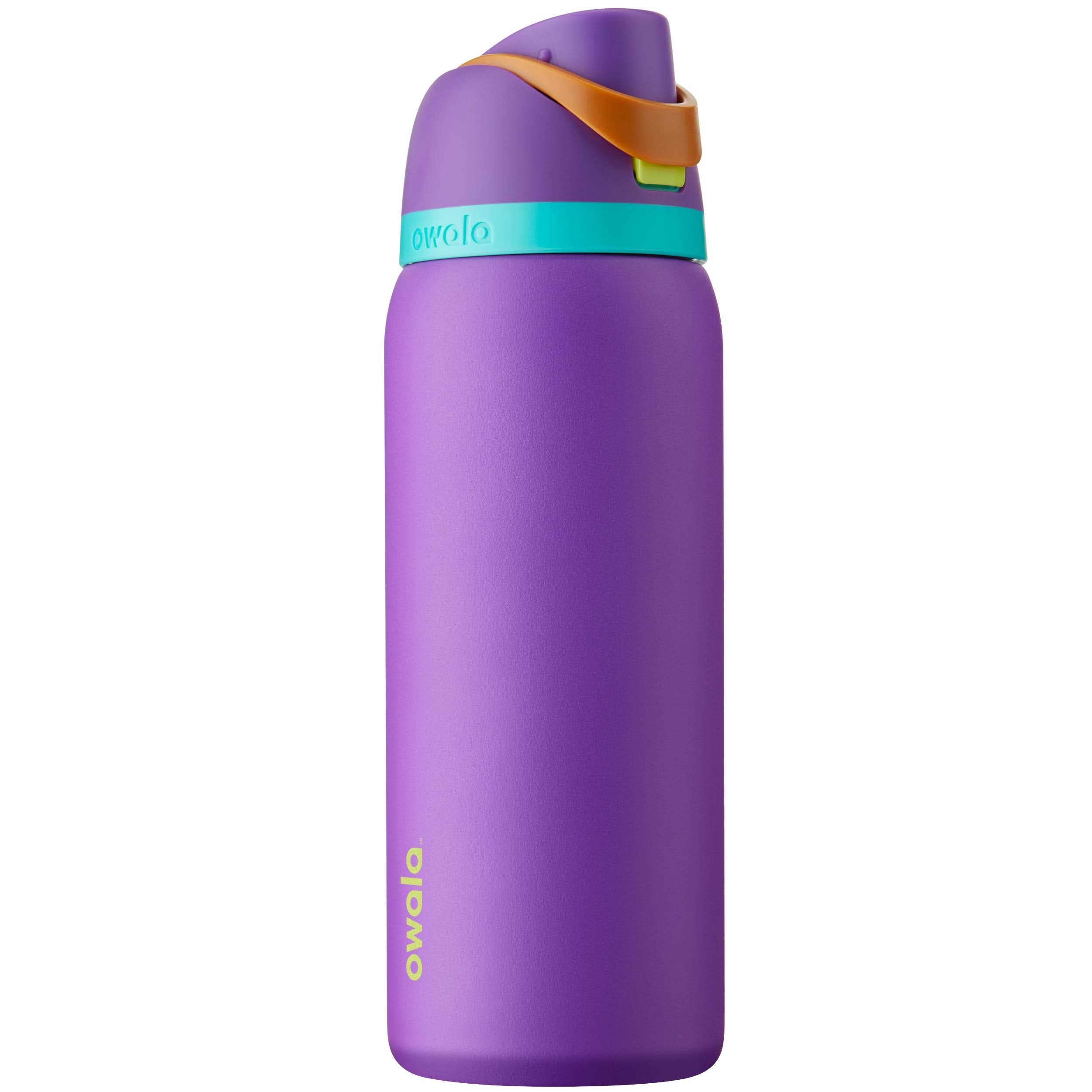 Owala Freesip Insulated Stainless Steel Water Bottle With Straw For Sports And Travel, Bpa-Free, 32-Ounce, Hint Of Grape