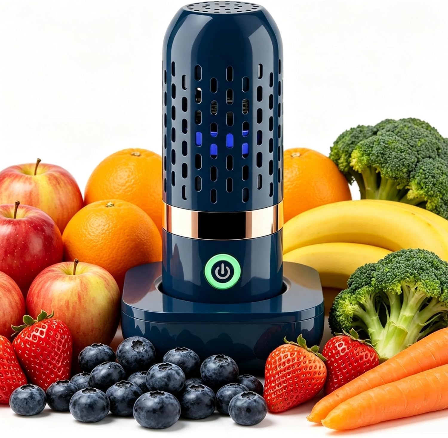 TLM PurePod Produce Cleaner, 2026 New Pure Pod Vegetable and Fruit Cleaner, 10 Minute Portable, Extend Shelf Life, Rechargeable 