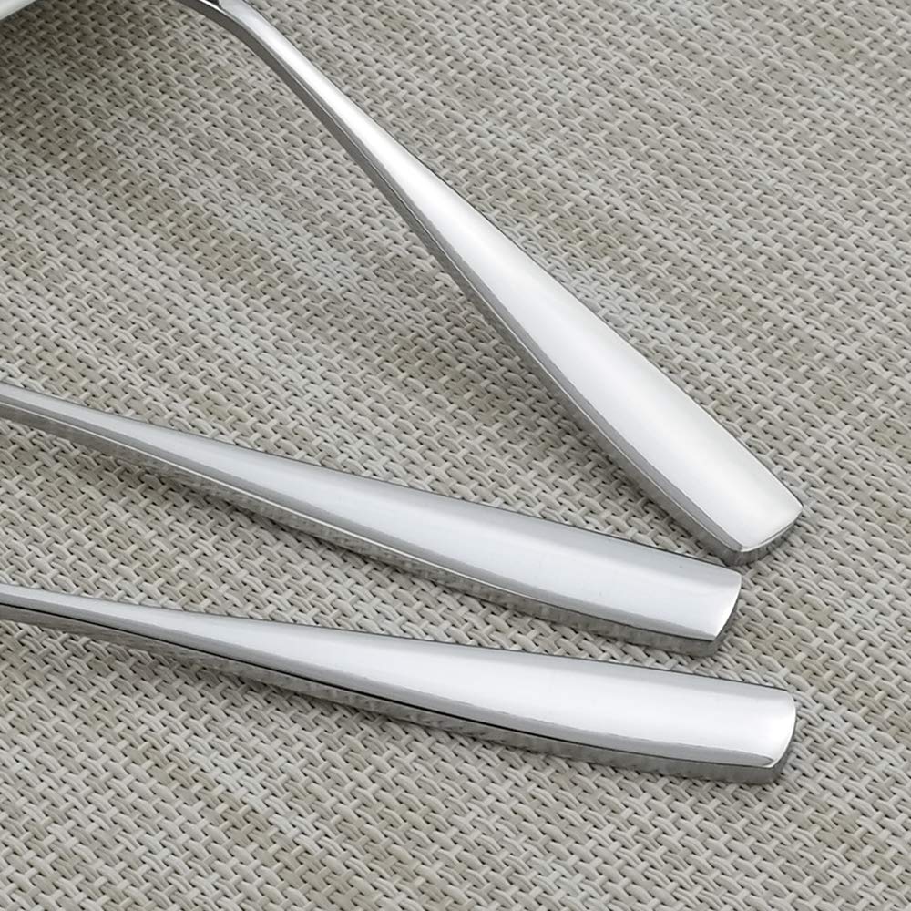 Hommp 16-Piece Stainless Steel Teaspoons, 5.9-Inch