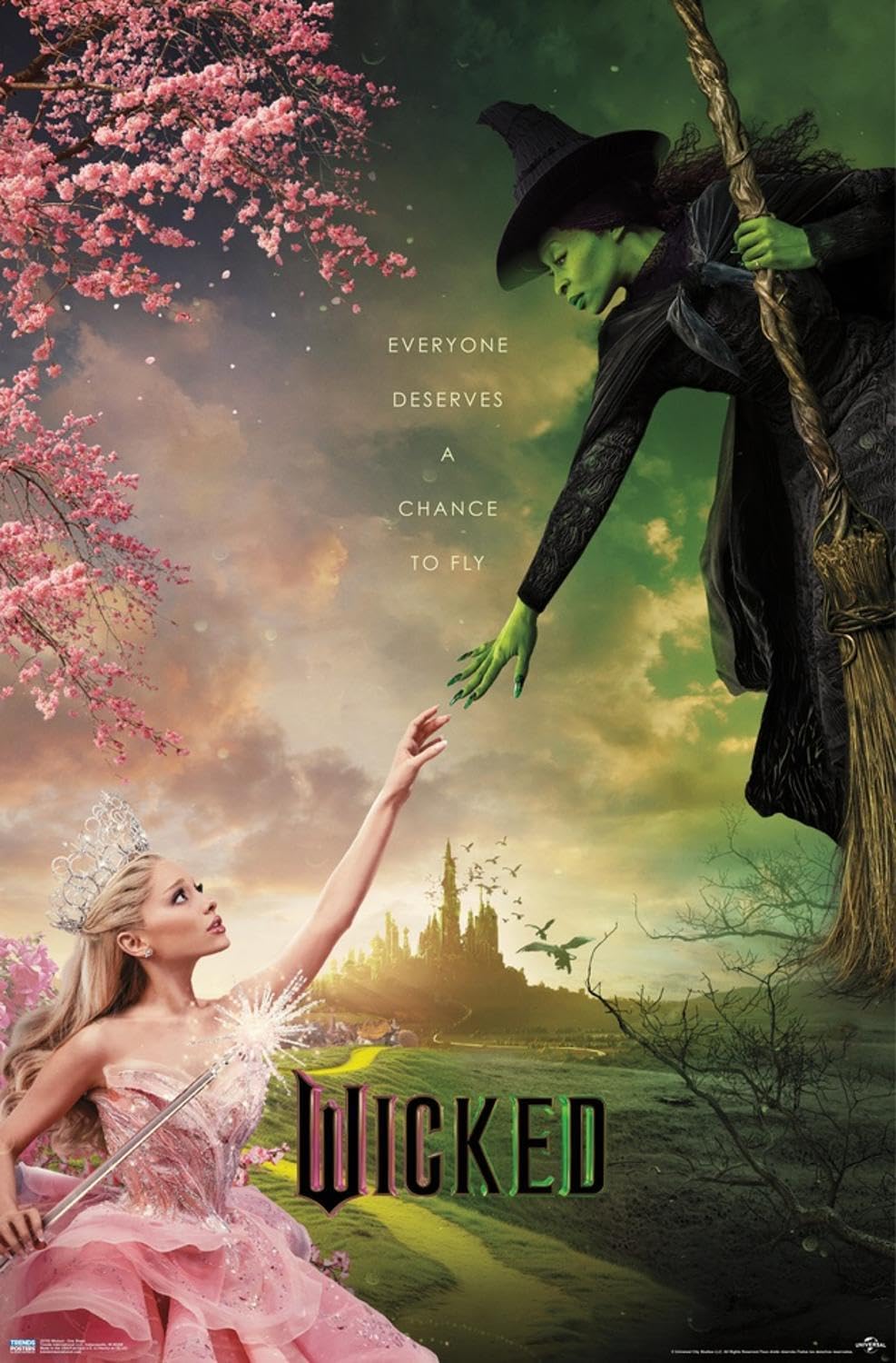 Trends International Wicked - One Sheet Wall Poster, 13'' X 19'', Premium Unframed Version