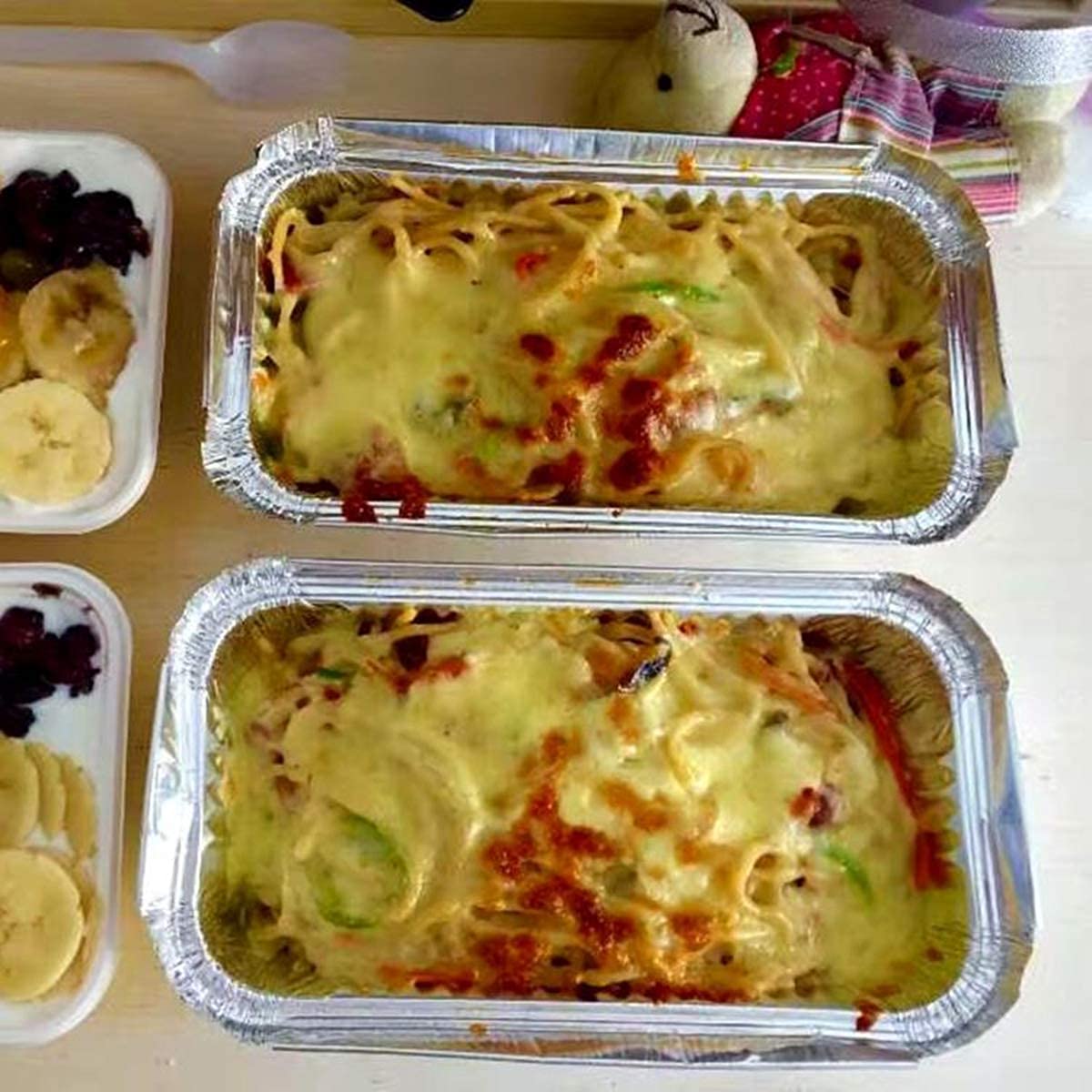 Disposable Loaf Pan With Lid For Baking - 1.5 Lb Disposable Bread Pans - Meatloaf Pans - 50 Pans And 50 Clear Lids - Perfect For