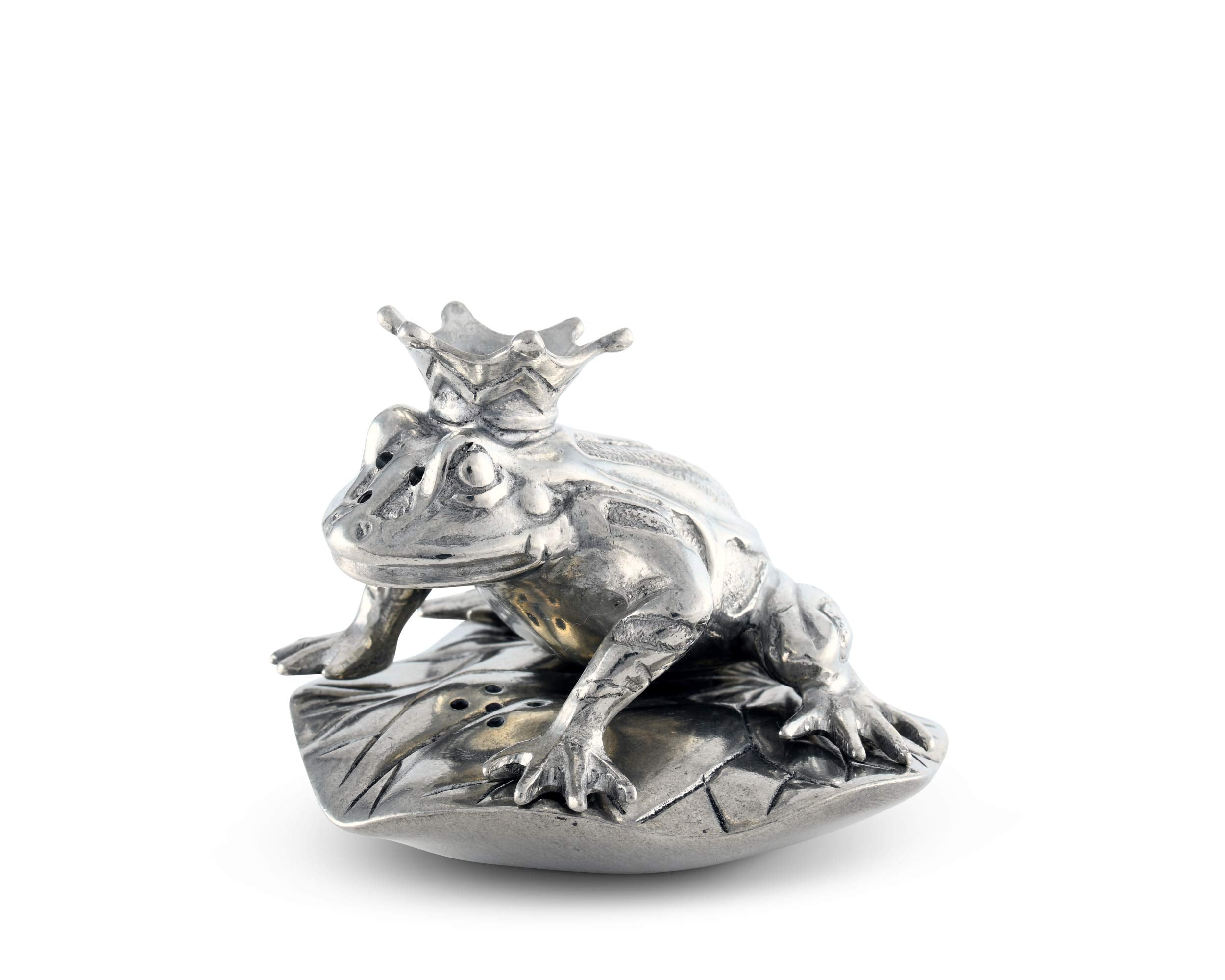 Vagabond House Frog Prince Salt And Pepper Shaker Set S&P Shaker 3 Inch X 3 Inch