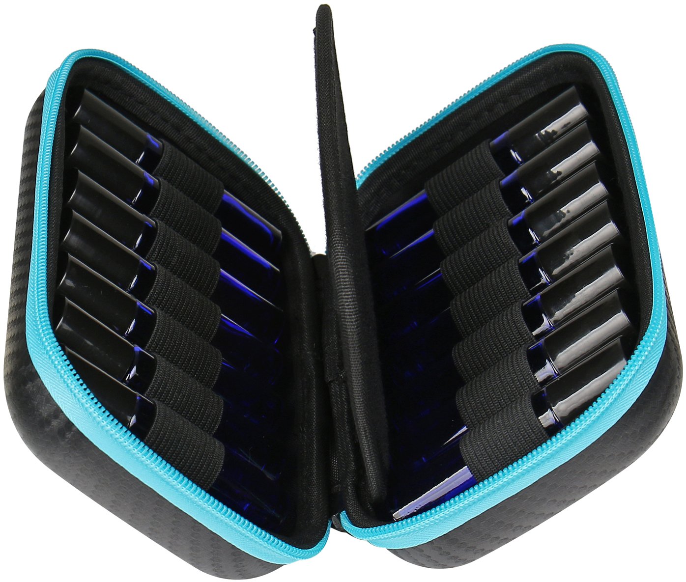 Essential Oil Carrying Case Premium Hard Shell Protection For Up To 14 Bottles - Perfect For Roller And Standard Bottles 5Ml To