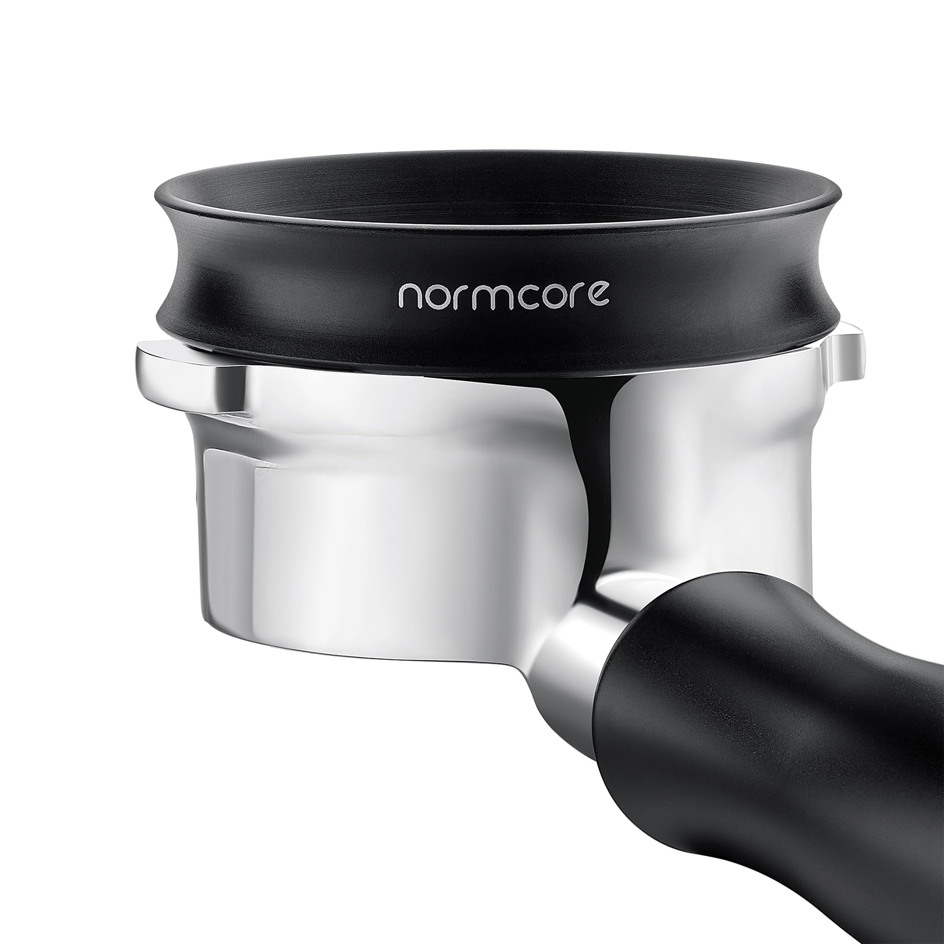 Normcore 58Mm Magnetic Dosing Funnel - Espresso Coffee Dosing Ring - 15Mm Anodized Aluminum With 9 Magnetized Steel Compatible W