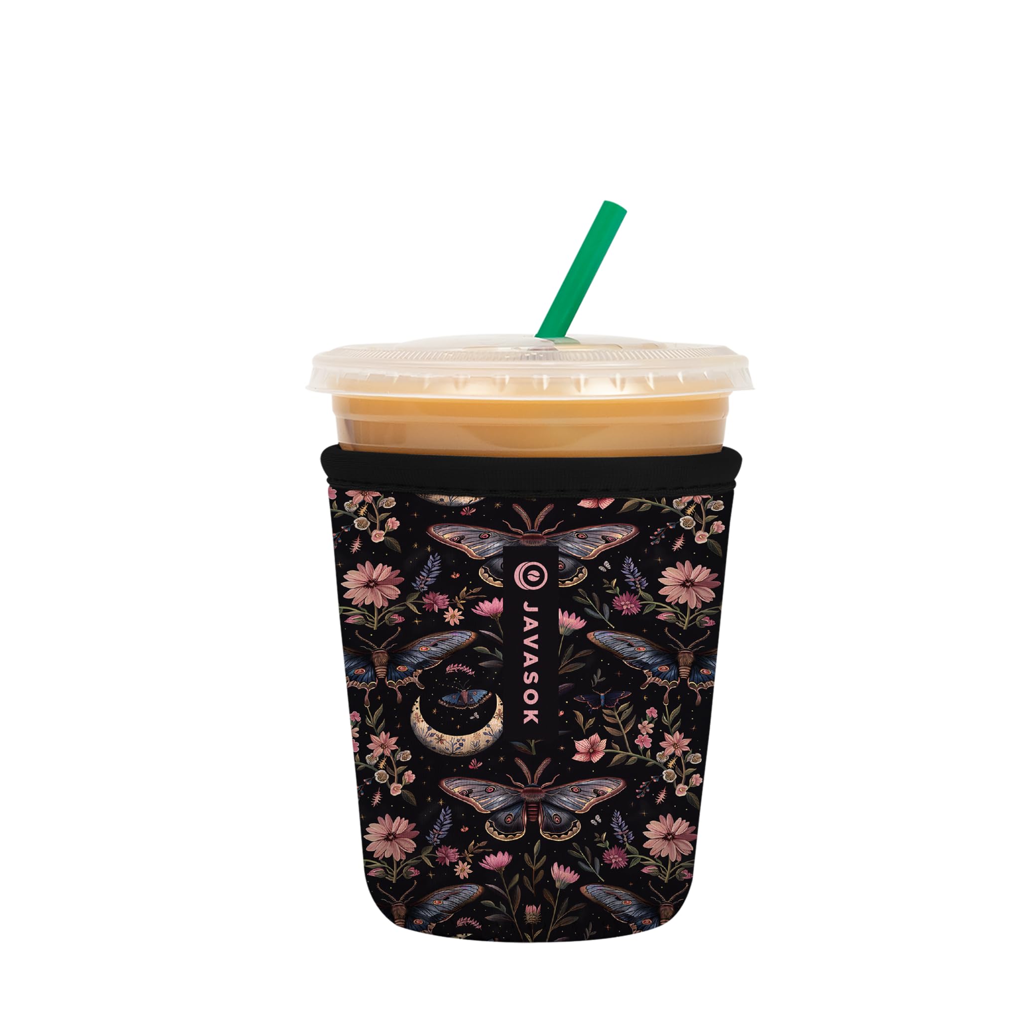 Sok It JavaSok Iced Coffee & Cold Soda Insulated Neoprene Cup Sleeve (Into the Night, Small: 16-20oz)
