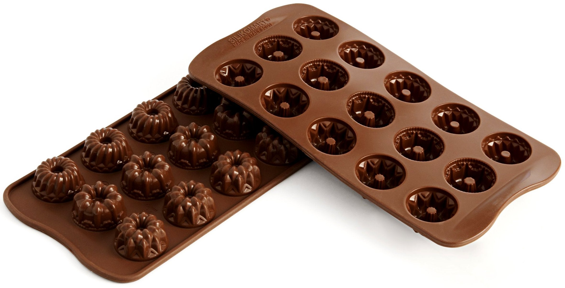 Silikomart Silicone Easy Chocolate Mold, Assorted, Fantasy