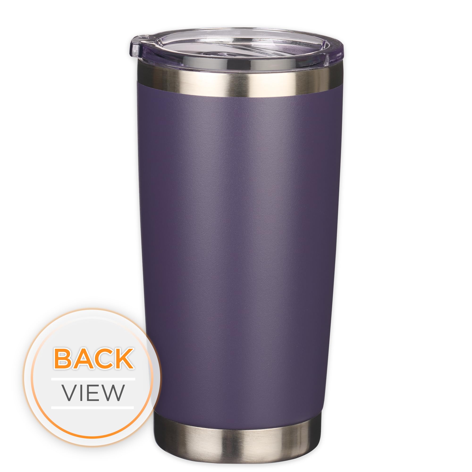 Christian Art Gifts Stainless Steel Double-Wall Vacuum Insulated Tumbler Travel Mug For Women: Be Still & Know - Psalm 46:10 Bib