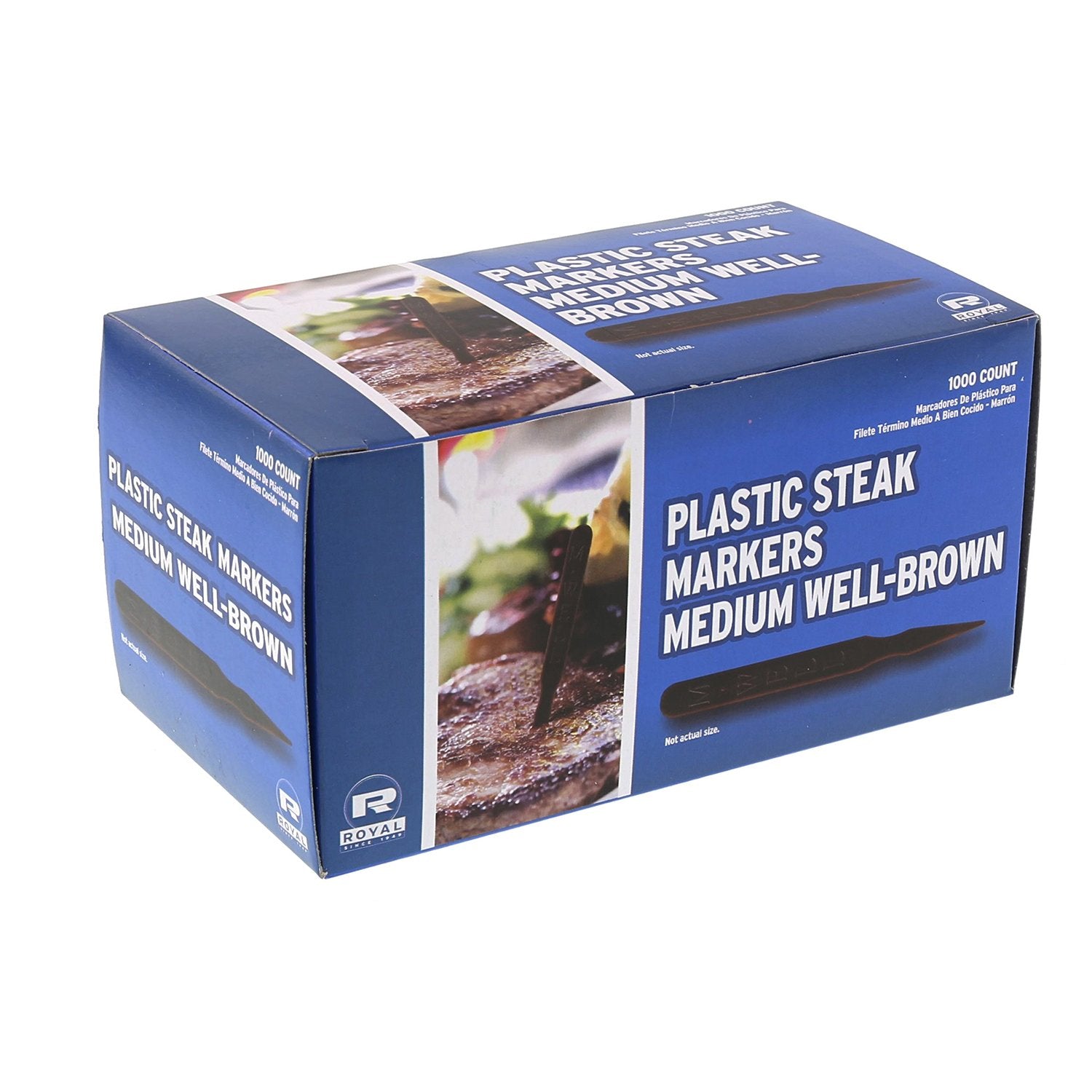 Royal Medium Well Steak Marker-Brown  Case of 5000