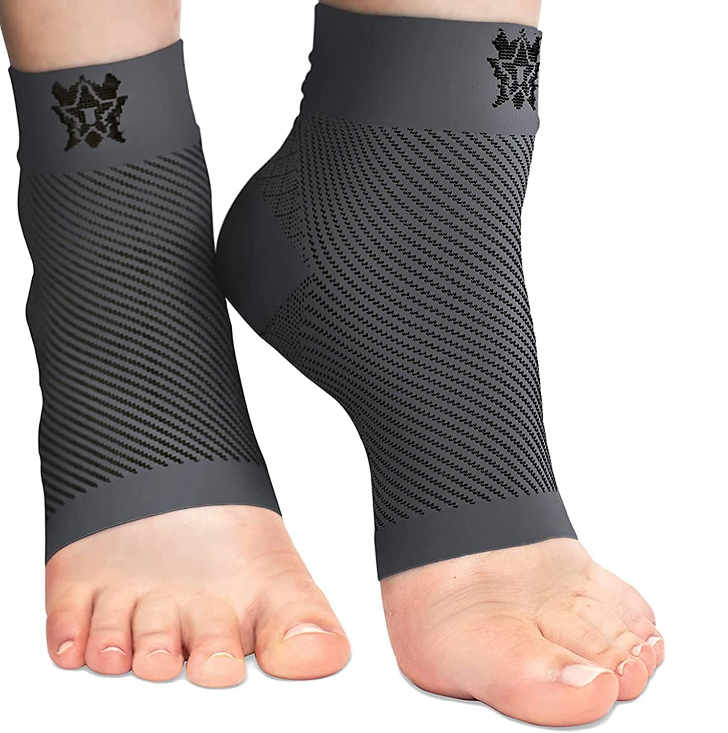 Bitly Plantar Fasciitis Socks For Women  Men - Best Foot  Ankle Compression Sleeve, Brace For Everyday Use - Provides Arch Suppo