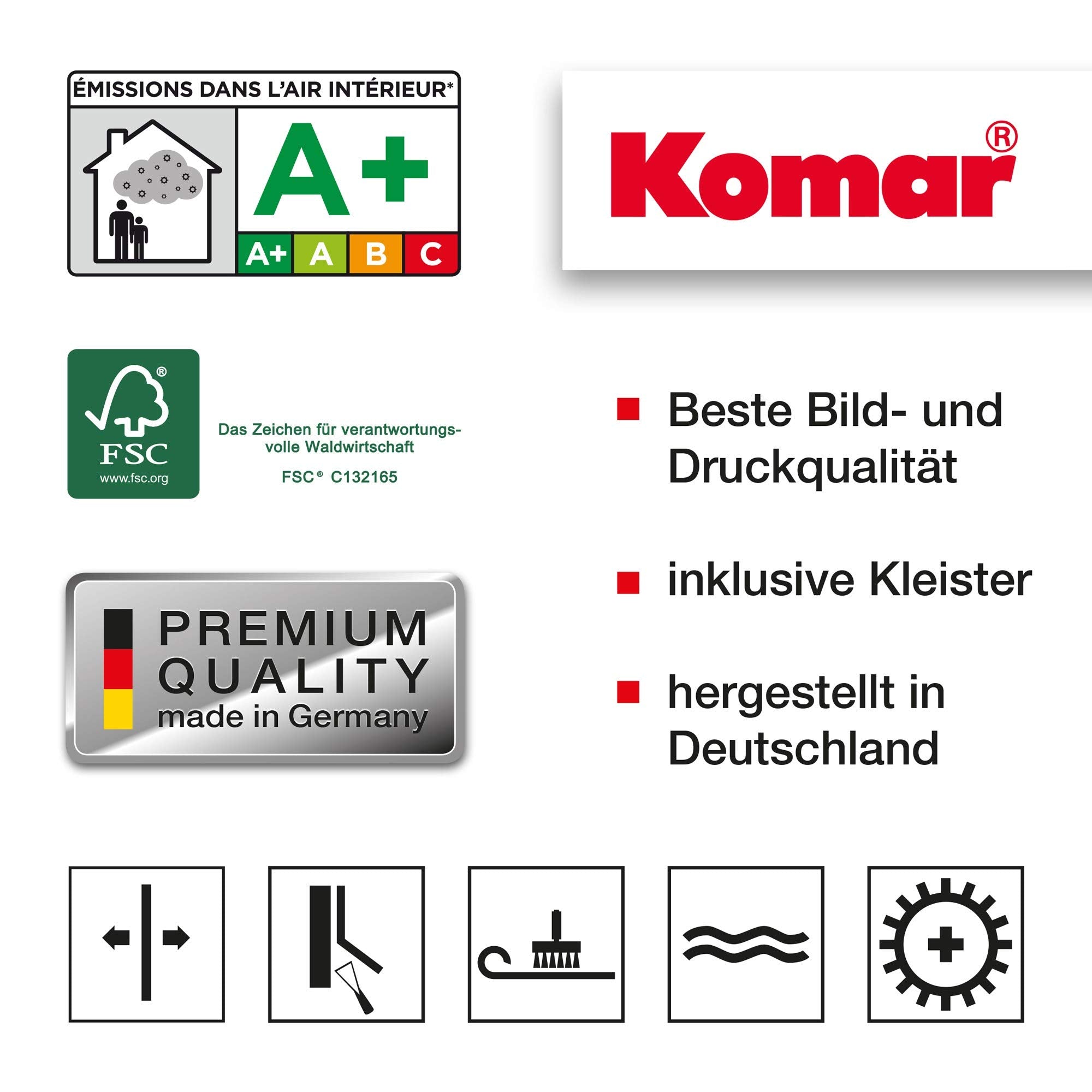 Brewster 8-515 Komar Wall Mural With Paste Ocean Breeze, 12-Foot 1-Inch By 8-Foot 4-Inch