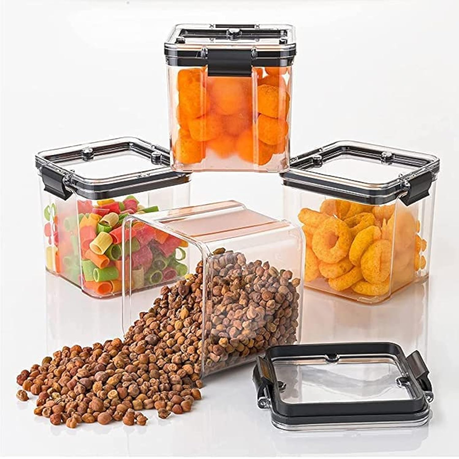 Weedoo Air Tight Containers For Kitchen | Kitchen Storage Setplastic Jars Kitchen | Plastic Boxes For Storage | Kitchen Containe