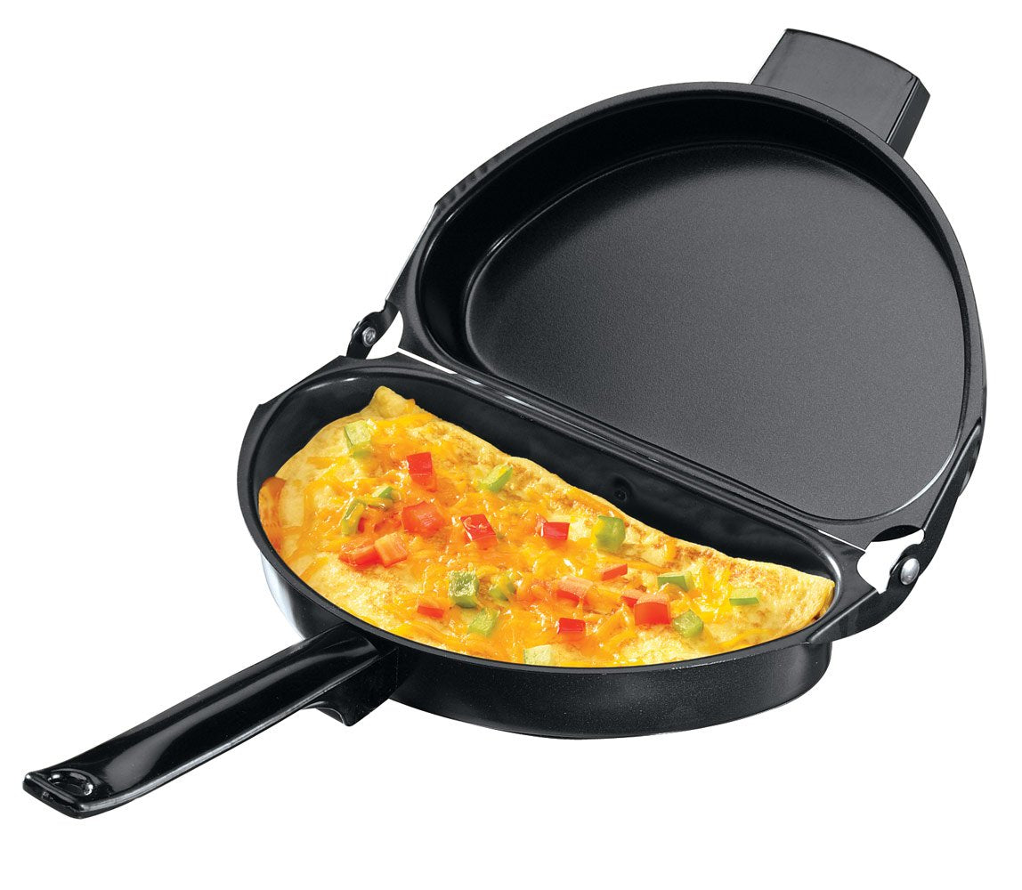 Nonstick Omelet Pan, Made Of Durable Steel With A Teflon Coating, 10     Dia.