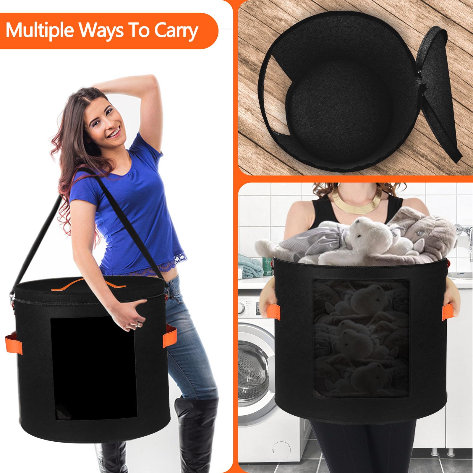 Kushon Oversized Hat Storage Box For Women & Men