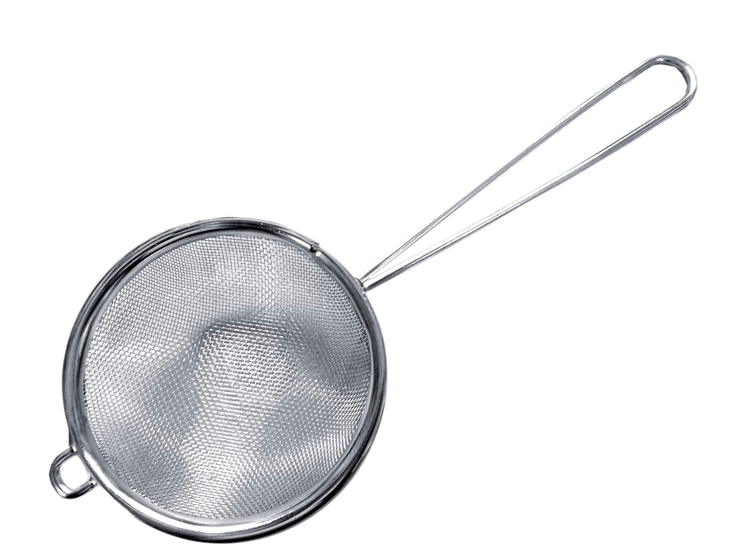 Cuisinox Fine Mesh Strainer, Stainless Steel With Handle, 3'' X 8''