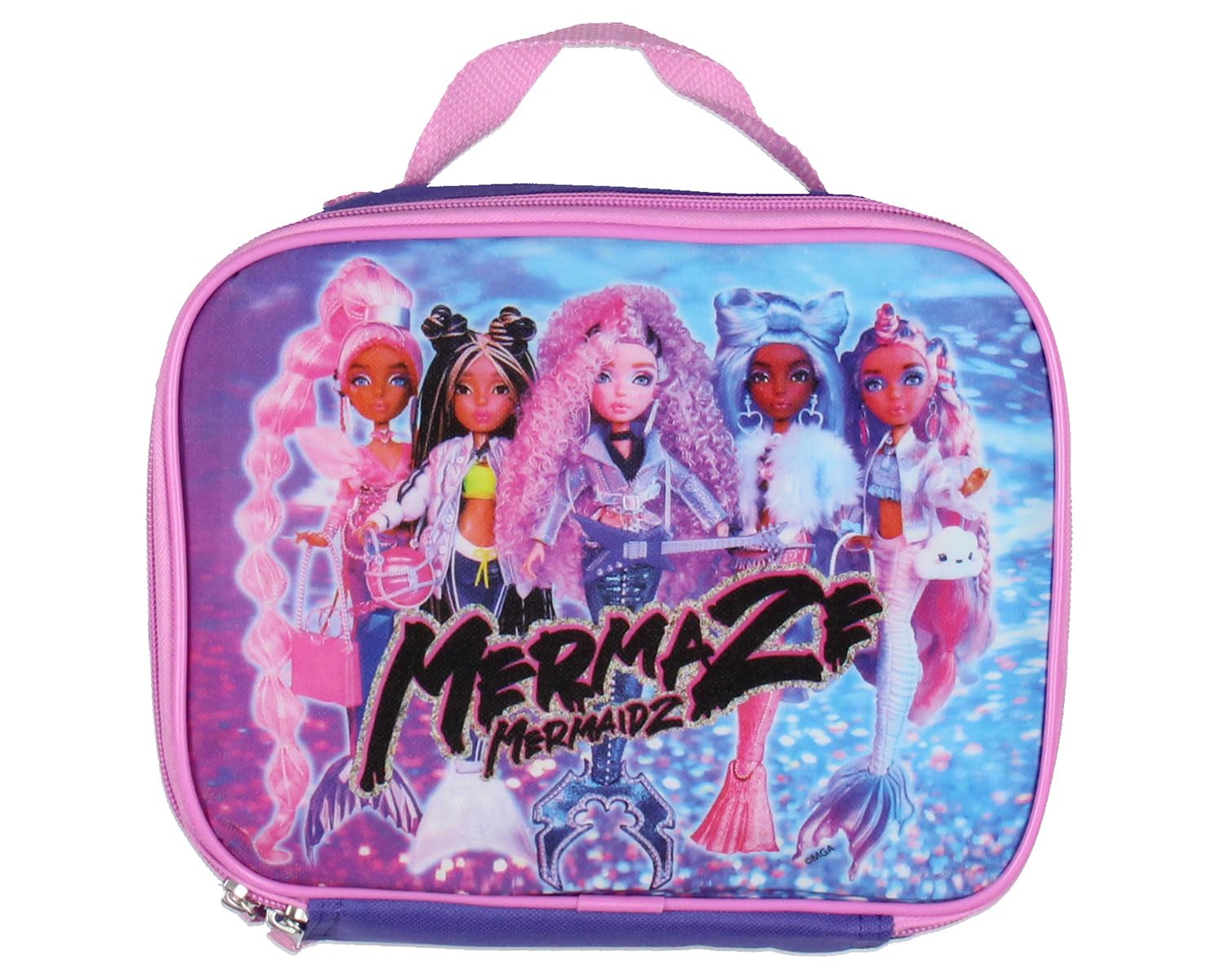 Ai Accessory Innovations Mermaze Mermaidz Mermazing Backpack School Travel For Kids 2 Piece Set With Detachable Lunch Box
