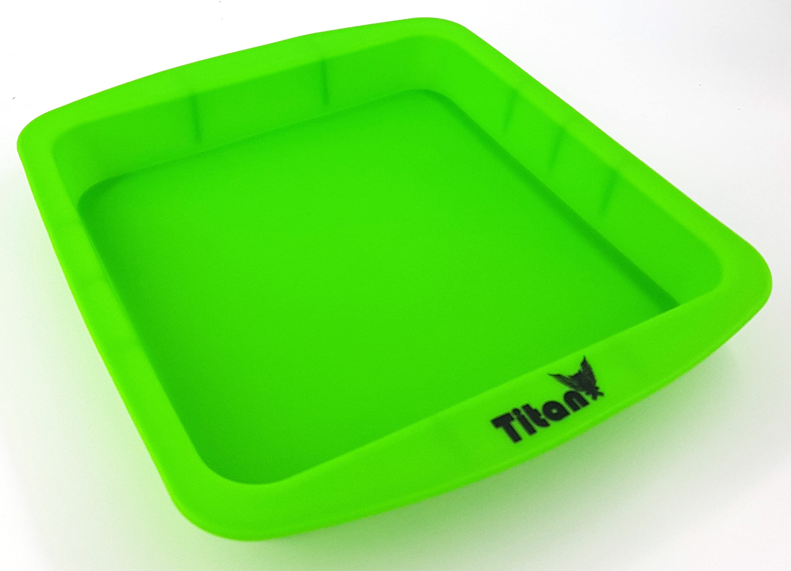 Titanowl Silicone Deep Dish Tray Container Cake Pan Approx 8''X8'', Baking Bakeware Brownie