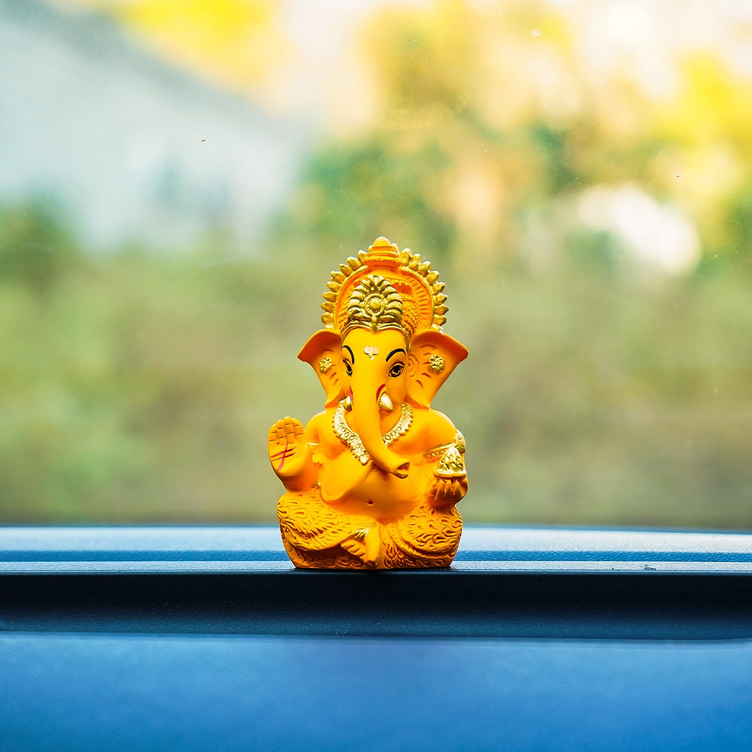Ekhasa Ganesh Idol For Car Dashboard | Ganpati Idol For Cars | Vinayak Idols For Car Dashboard, Home Decor | Ganapathi Idol For
