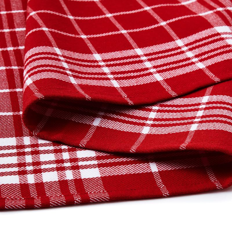 Encasa Terry Kitchen Towel Set - 70X45 Cm - Multipurpose Absorbent Cleaning Cloth, Reusable Hand Towel And Dish Cloth (Pack Of 4
