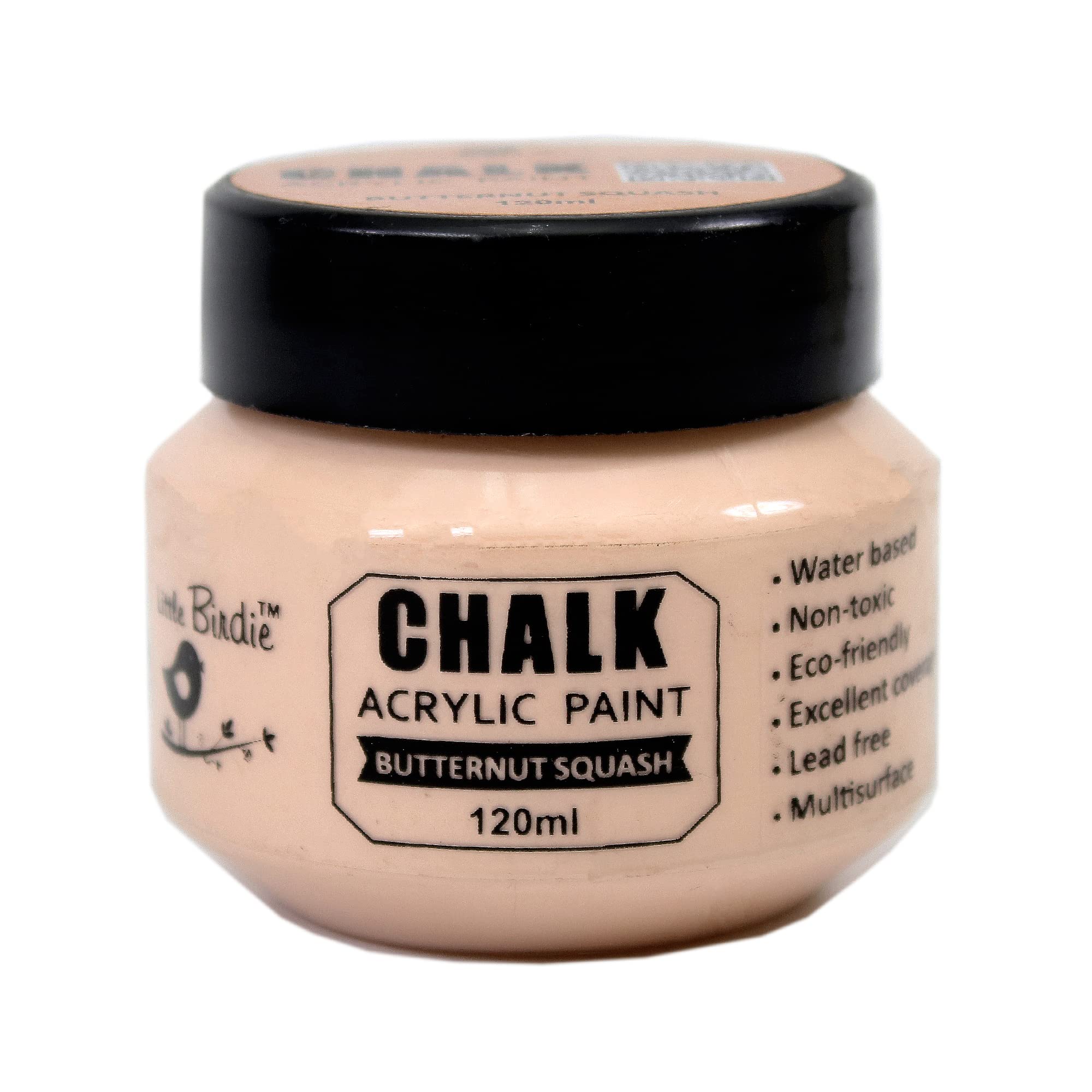 Little Birdie Itsy Bitsy - Home Decor Chalk Acrylic Paint 120Ml - Butternut Squash