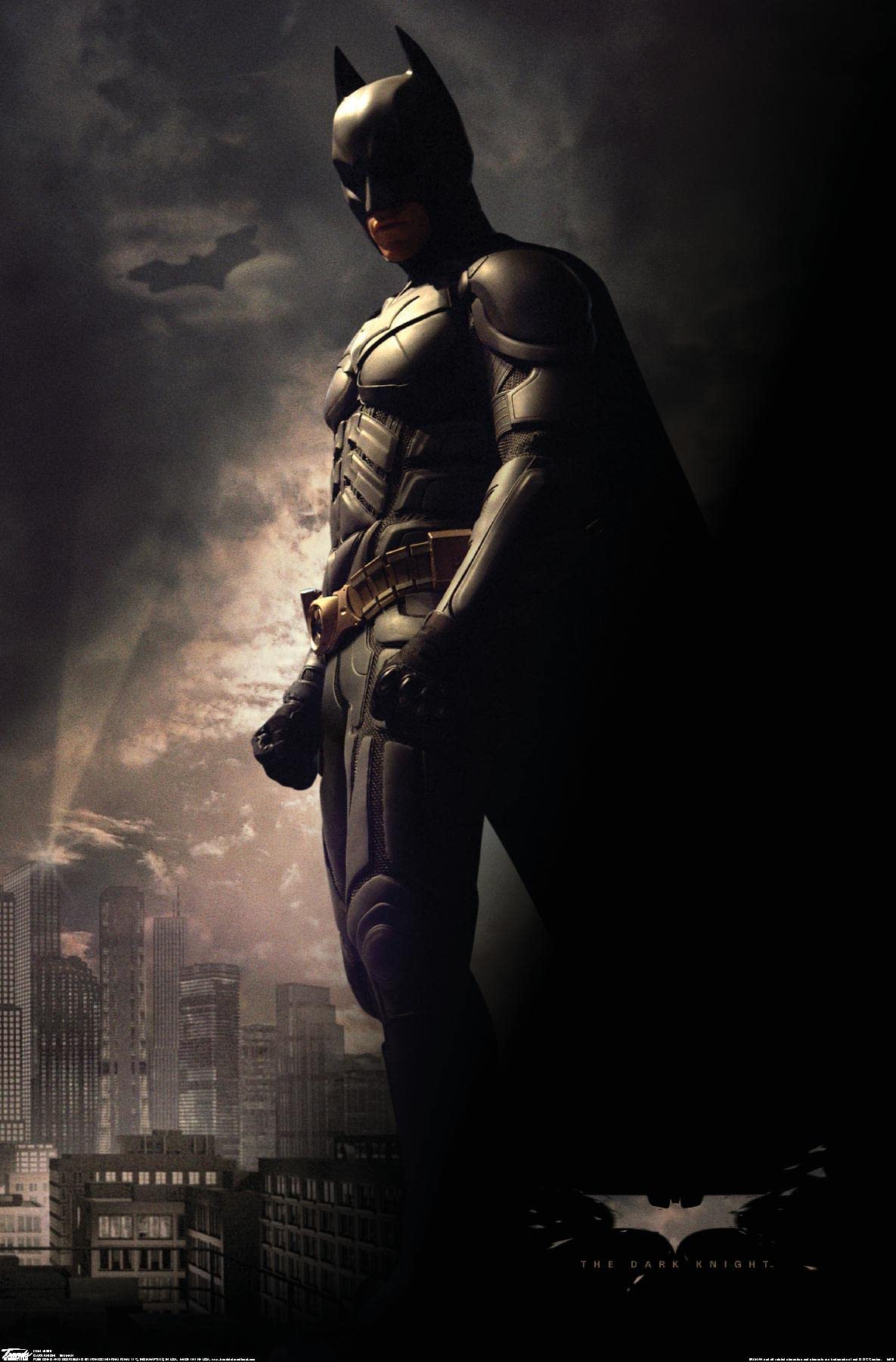 Trends International Dc Comics Movie - The Dark Knight - Batman In The Shadows Wall Poster, 22.375'' X 34'', Unframed Version