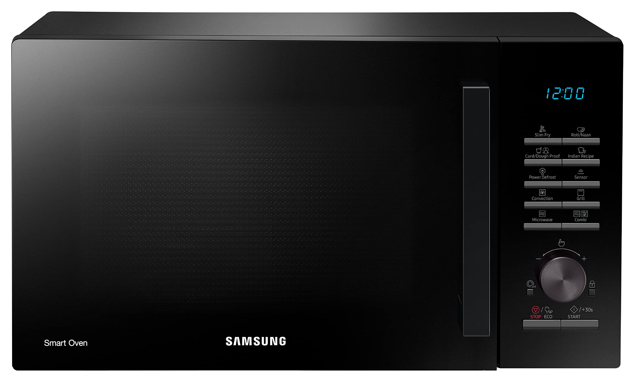Samsung 28 L Convection Microwave Oven With Moisture Sensor (Mc28A5145Vk/Tl, Black, Slimfry)