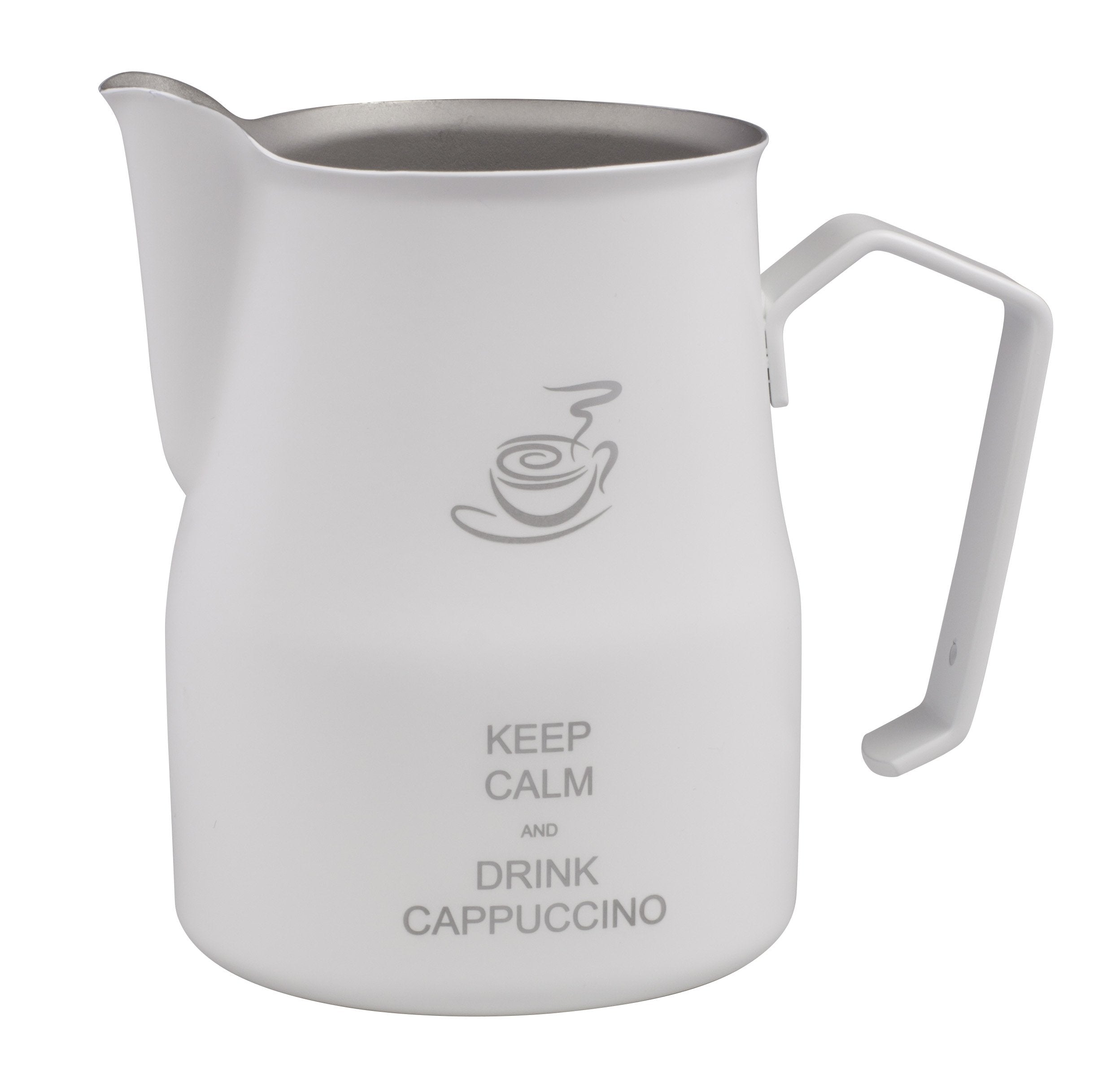 Motta Keep Calm Milk Pitcher, White, 75Ml