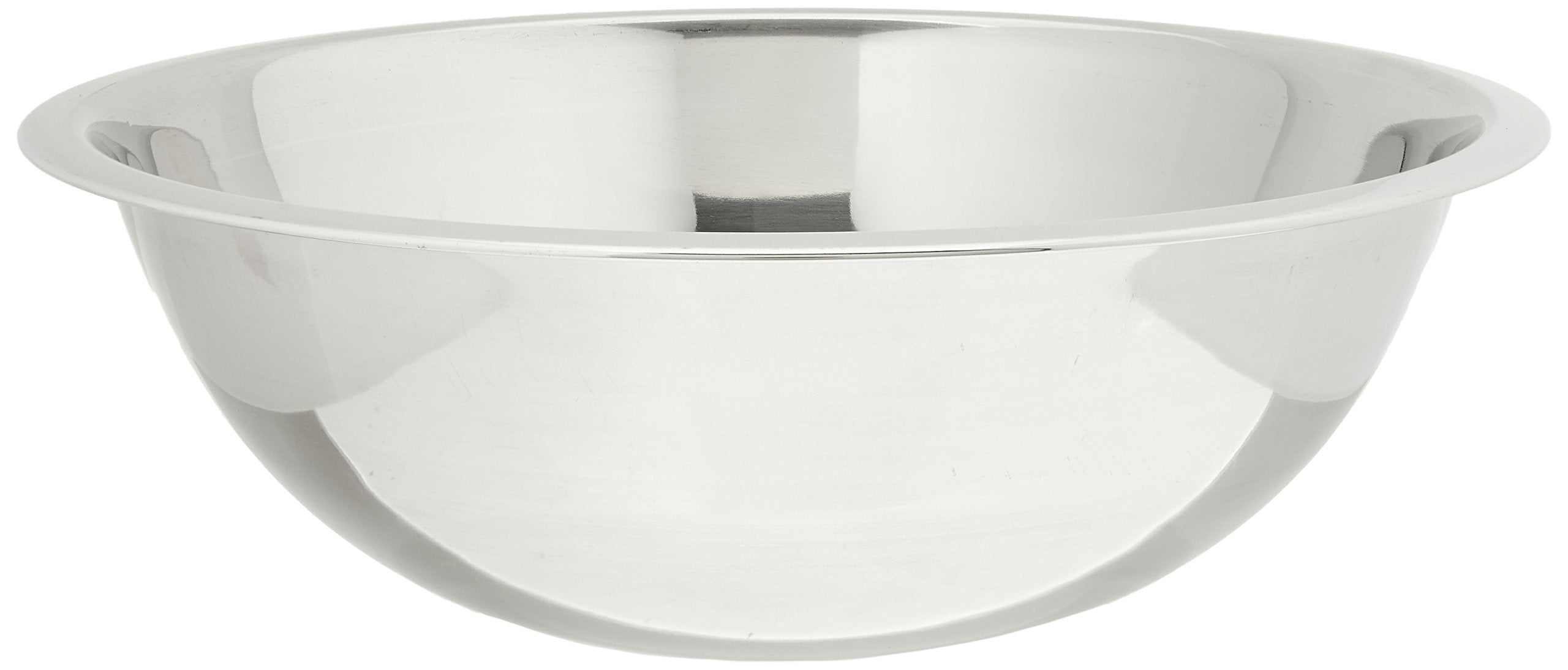 Crestware 8-Quart Stainless Steel Mixing Bowl, 1, Silver