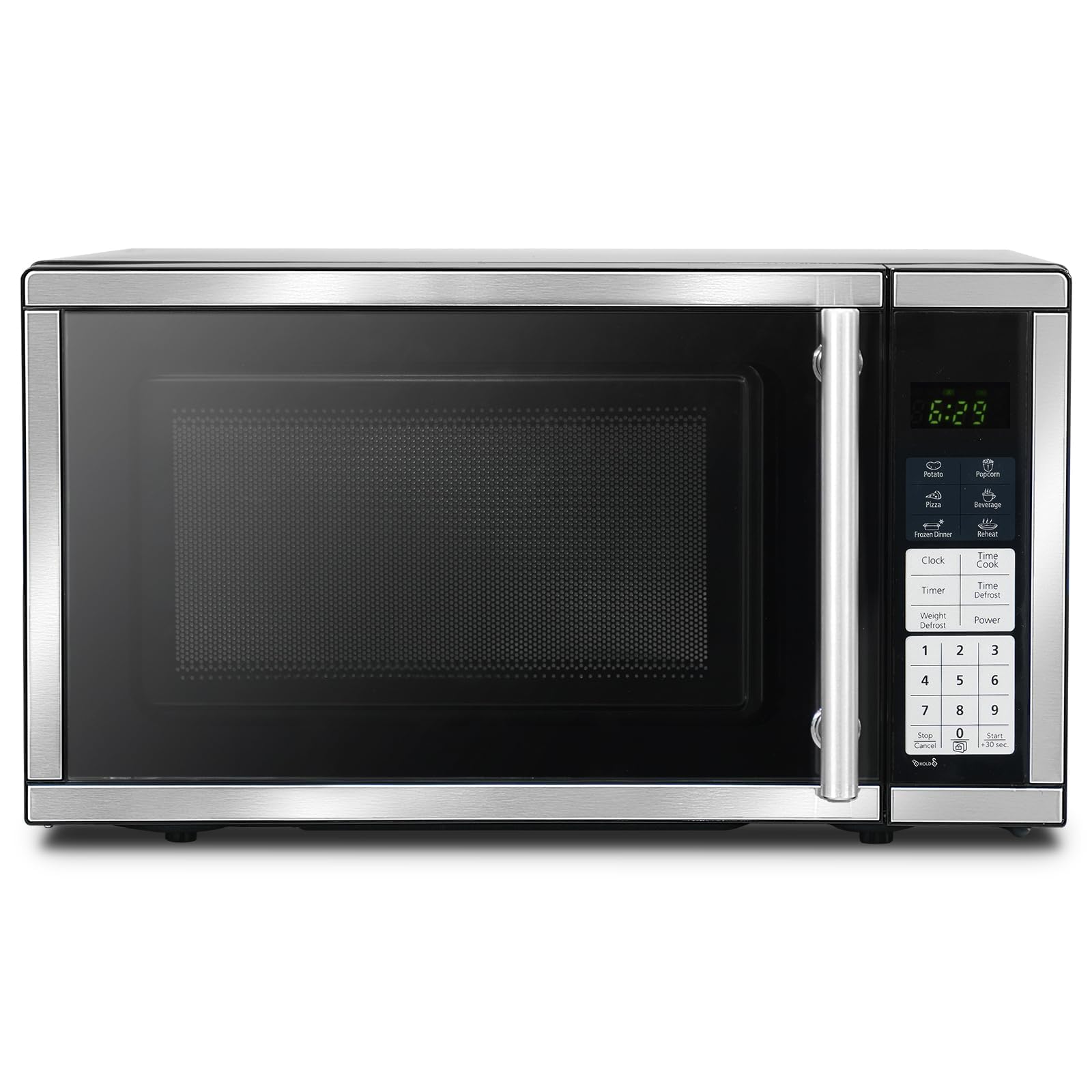 Countertop Microwave Ovens 0.7 Cu. Ft. 700 Watts Microwave Oven With LED Lighting,Turntable and Child Lock,Compact Microwave Per