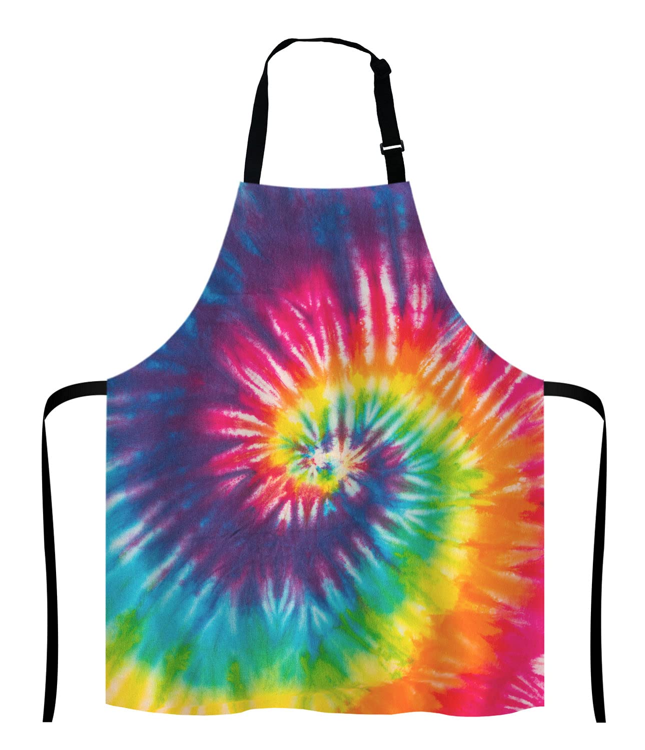 Lefolen Tie Dye Kitchen Cooking Bbq Chef Apron,Funny Apron For Men, Women - Dad Gifts, Gifts For Men - Birthday, Mothers Day Gif