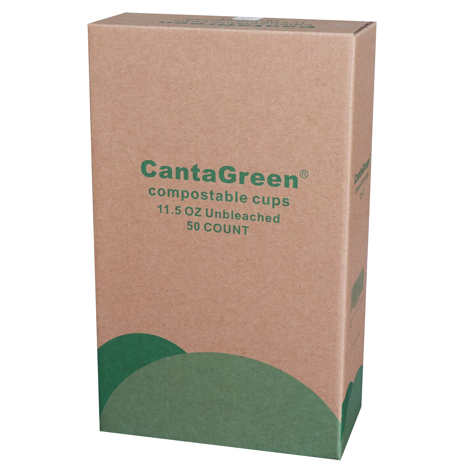 Cantagreen 50 Count 11.5 Oz Compostable Drinking Cups