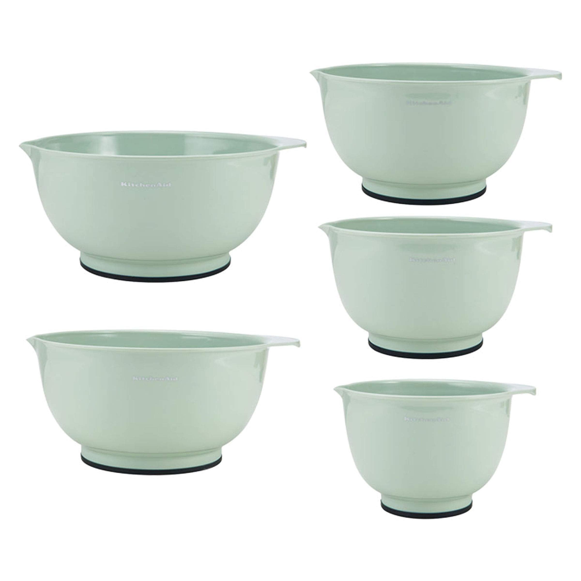 Kitchenaid - Ke178Ospia Kitchenaid Classic Mixing Bowls, Set Of 5, Pistachio