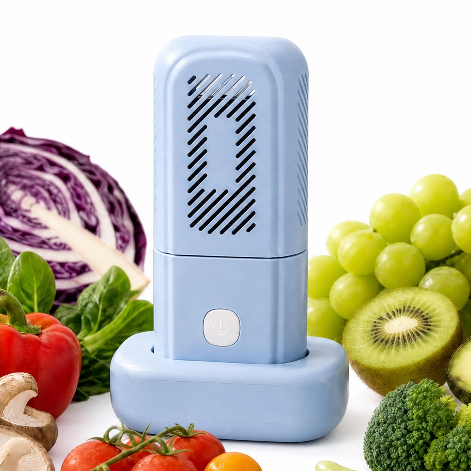 Trez Treamer Vegetable and Fruit Cleaner Washer Machine Blue