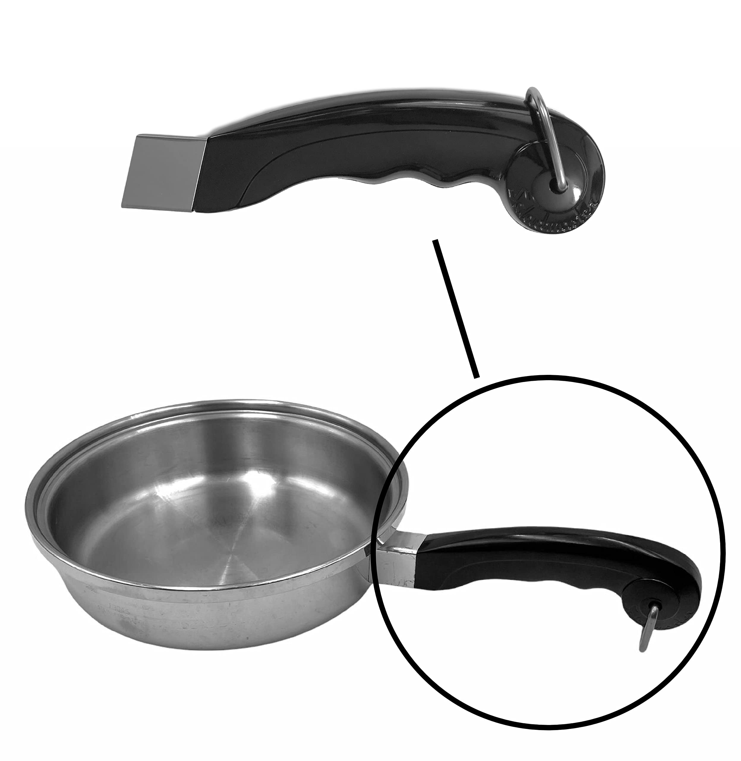 Saladmaster (1) Replacement Long 7'' Handle Skillets & Pans (1965-1994)