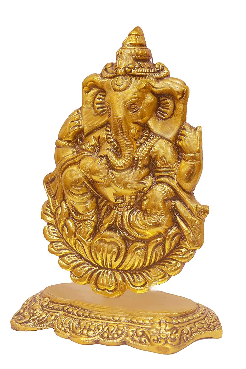 Arinjay Lord Ganesha Statue | Ganpati Religious Idol | Ganesh Murti For Home Decor | Spiritual Symbol For Puja | Decorative Show