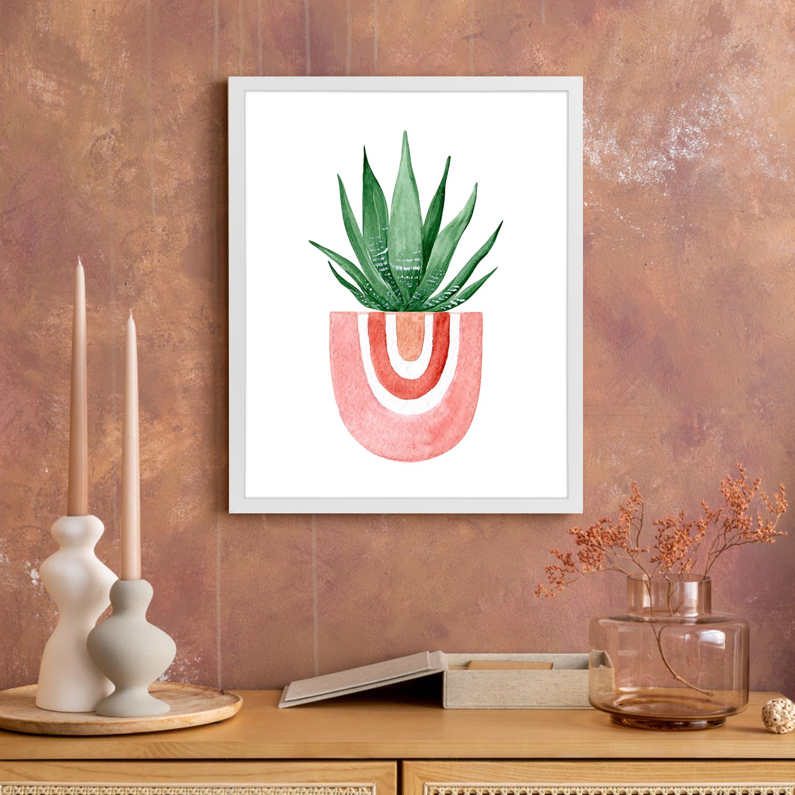 Giftgarden 11x14 Picture Frame White, 11 by 14 Thin Photo Frame for Wall Tabletop Display, Single