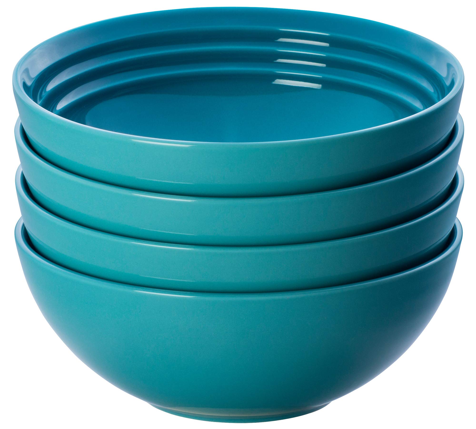 Le Creuset Stoneware Dinnerware Set, 16 pc., Caribbean