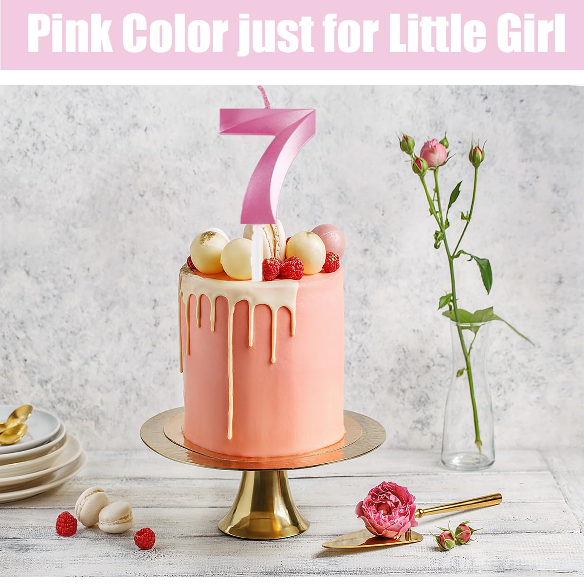 7Th Birthday Candle Sash And Tiara,It'S My 7Th Birthday Sash Rhinestone Crown Happy Birthday Cake Topper Foil 7 Balloon For Girl