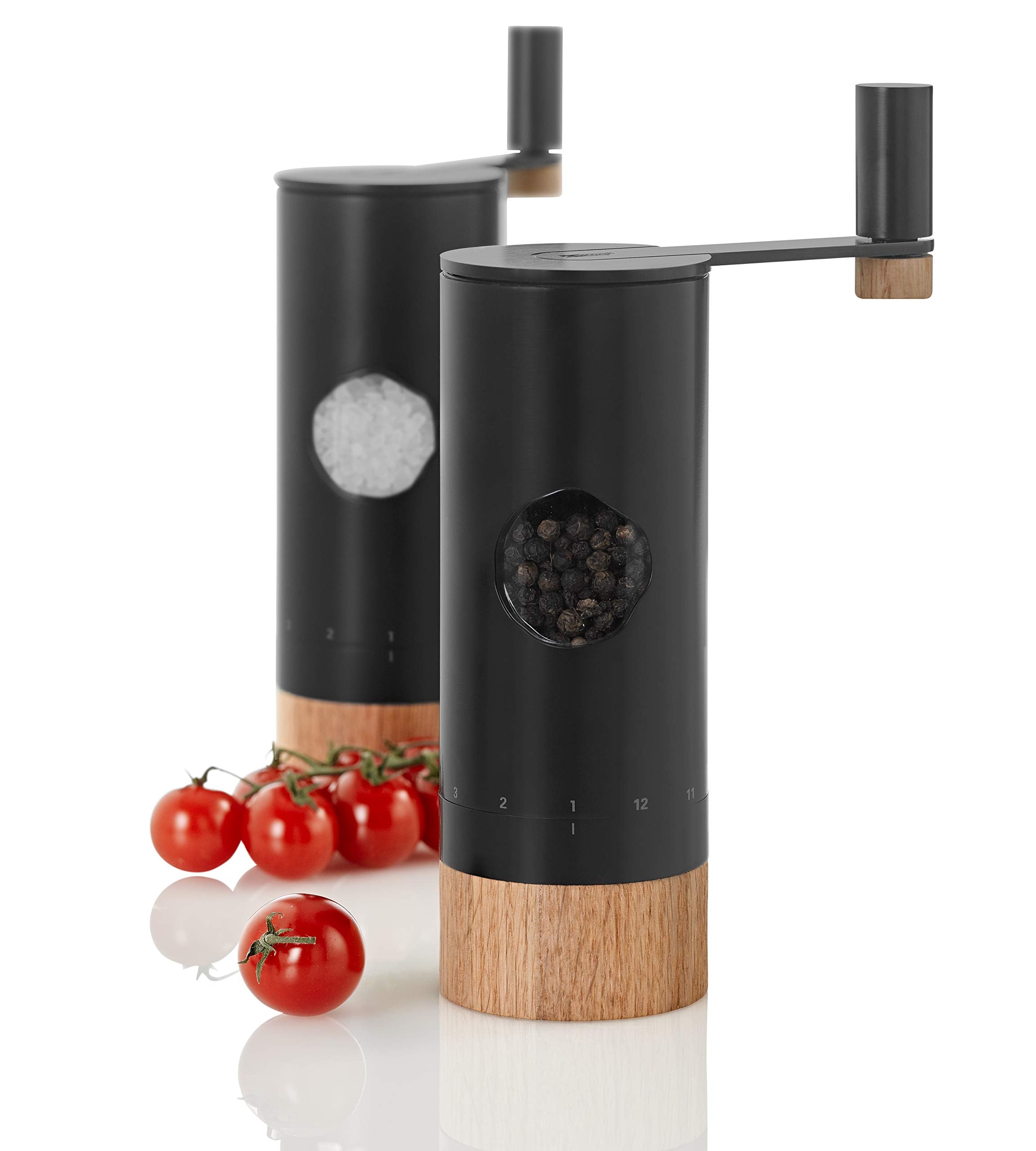 Adhoc Powermill Stainless Steel Geared Pepper Or Salt Mill