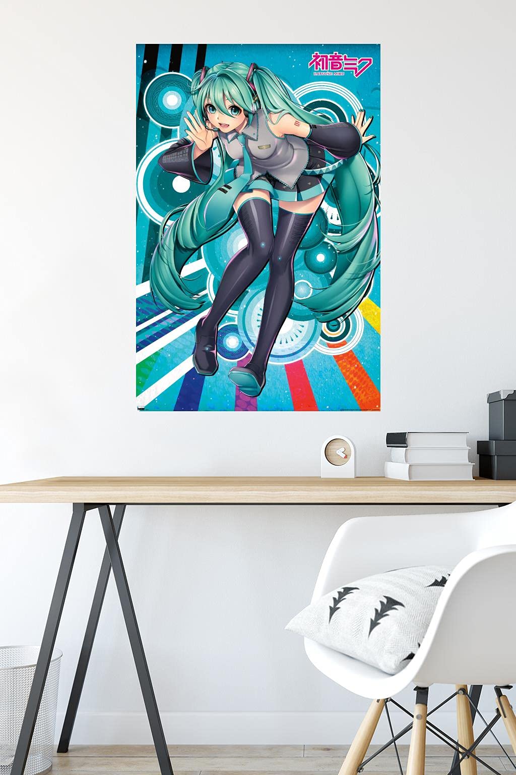 Trends International Hatsune Miku - Whisper Wall Poster, 22.37'' X 34.00'', Unframed Version