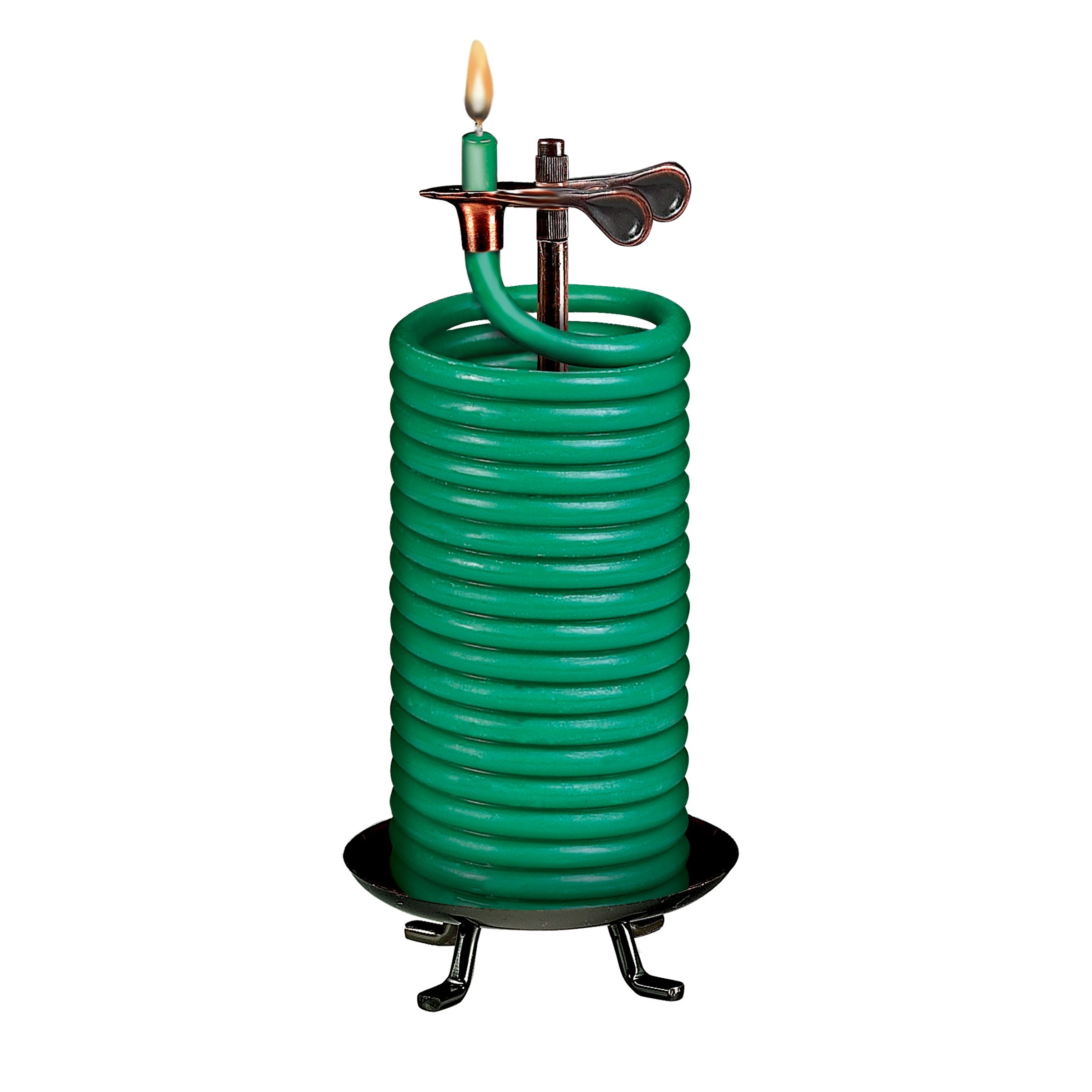 Candle by the Hour 80-Hour Green Candle, Eco-friendly Natural Beeswax with Cotton Wick