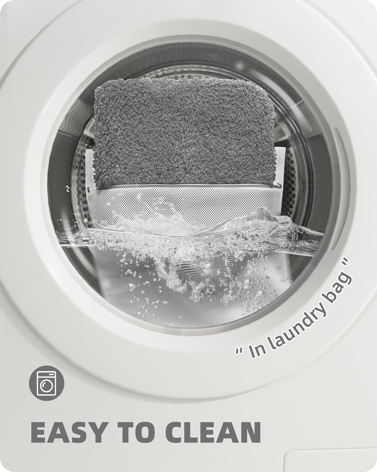 Color&Geometry Light Gray Bathroom Rugs 16   X24   , Small- Upgrade Your Bathroom With Soft Thick Light Grey Bath Mat- Non Slip,