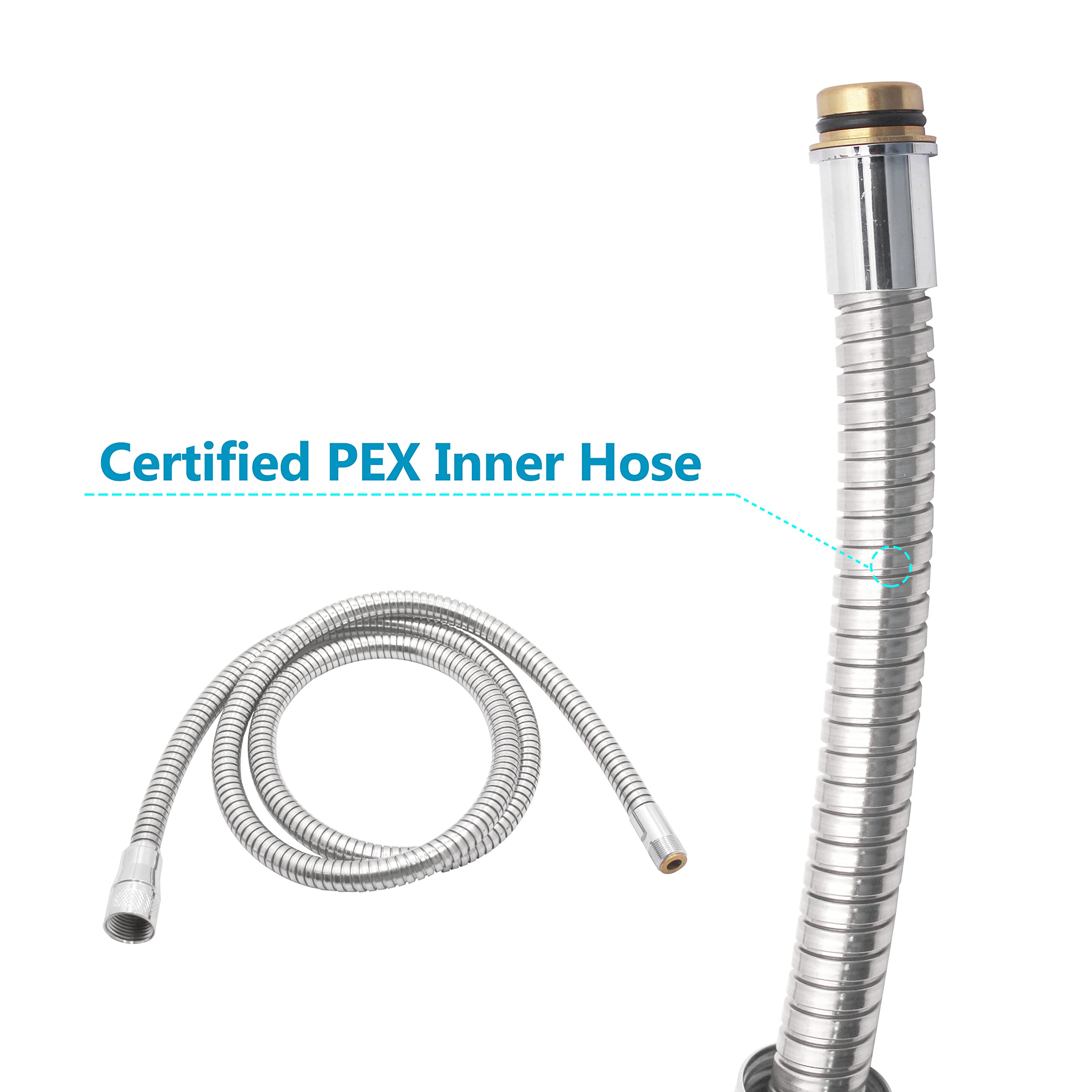 46174000 Hose Replacement,Compatible With Grohe K4 K7 Pull-Out Kitchen Faucet